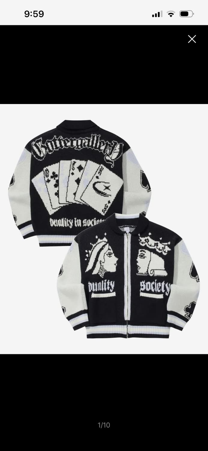 Poker Cowichan Knit Zip-up 상품이미지1