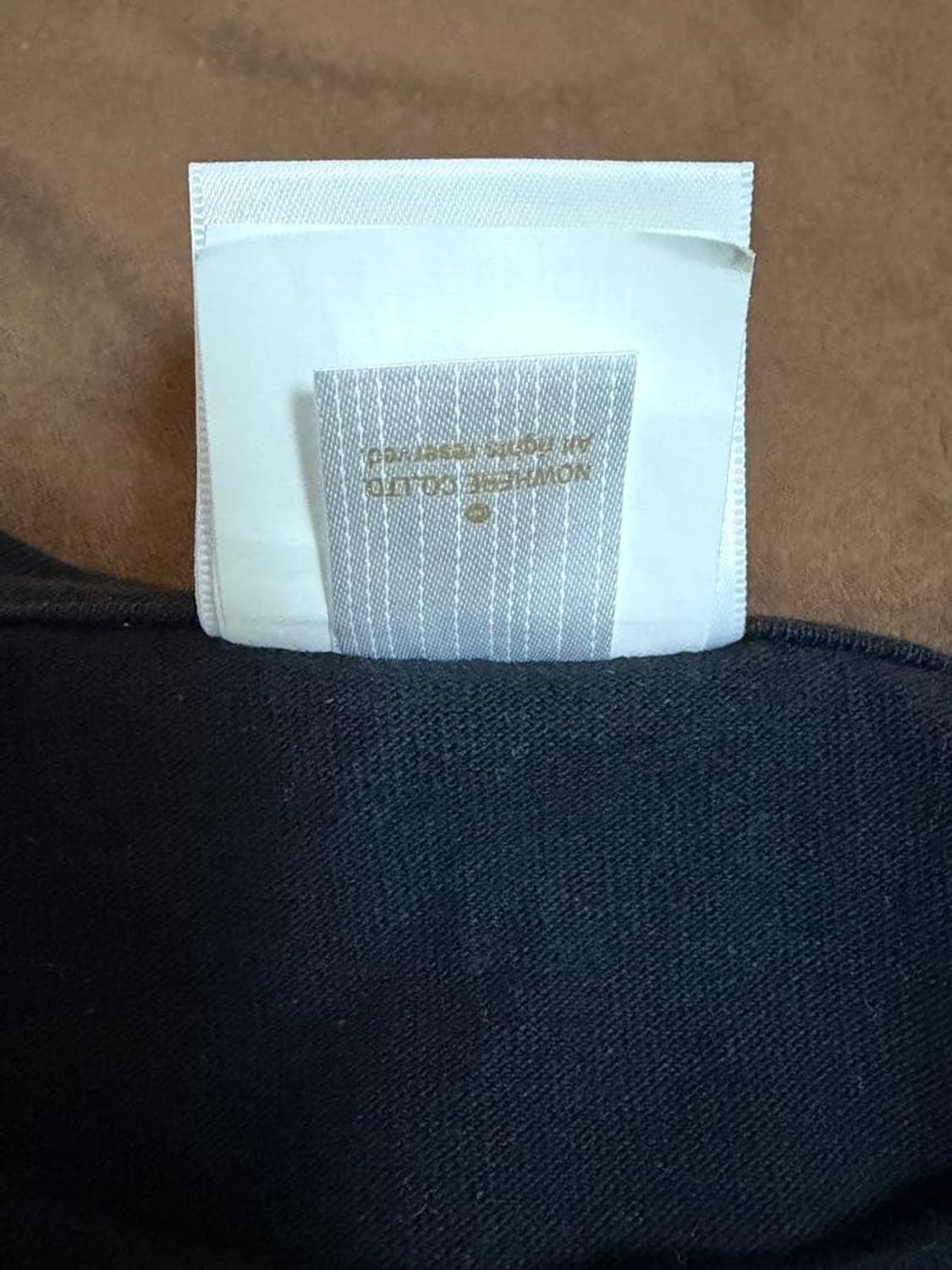 베이프 컬리지 2020 롱슬리브 티셔츠 블랙 상품이미지7