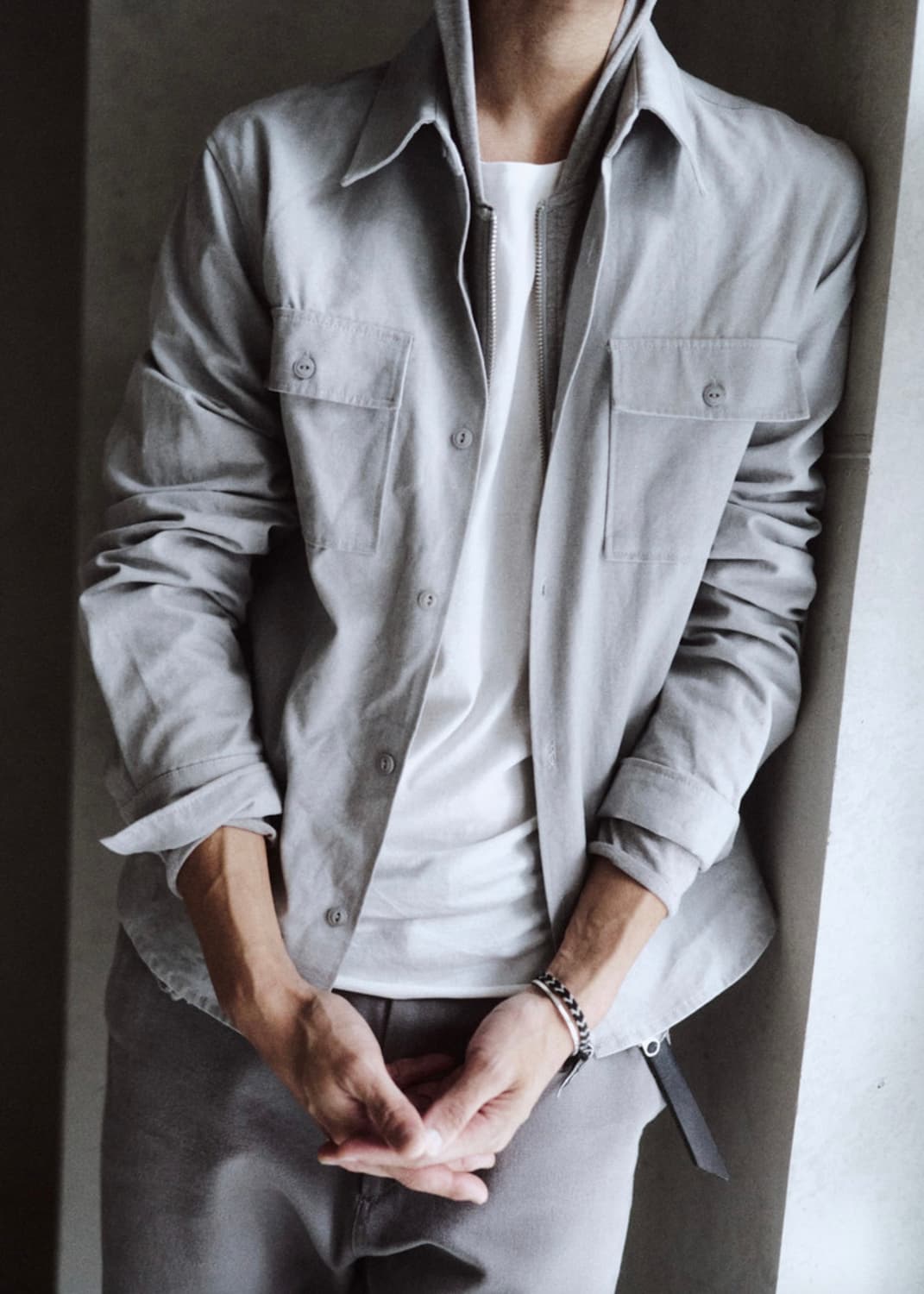 Textured Work Shirts 상품이미지1