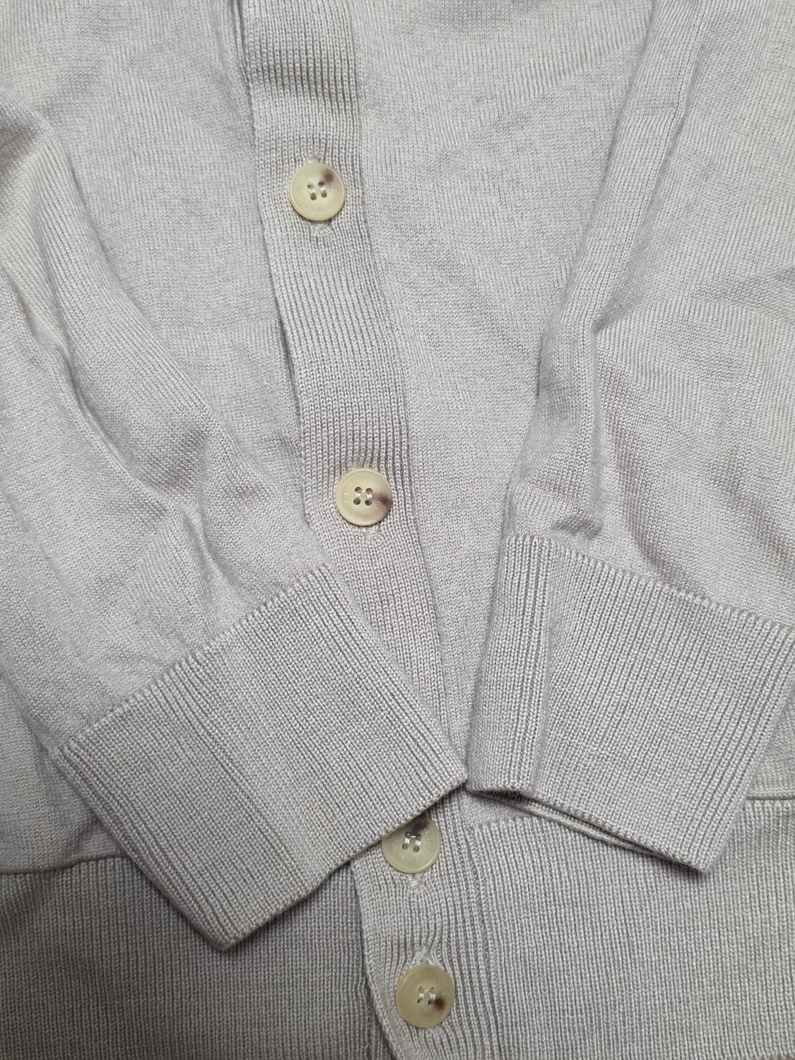 XL) 메종키츠네 폭스 헤드 패치 가디건 상품이미지4