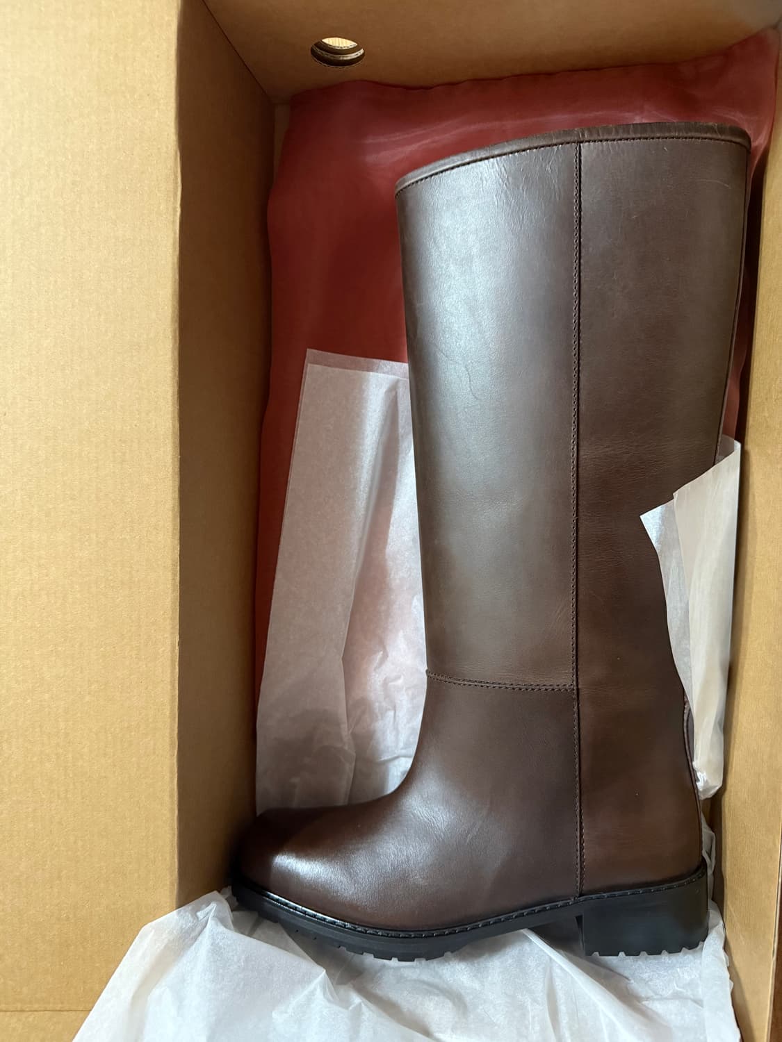 새상품 고현정 부츠 소가죽 아카이브앱크 상품이미지7