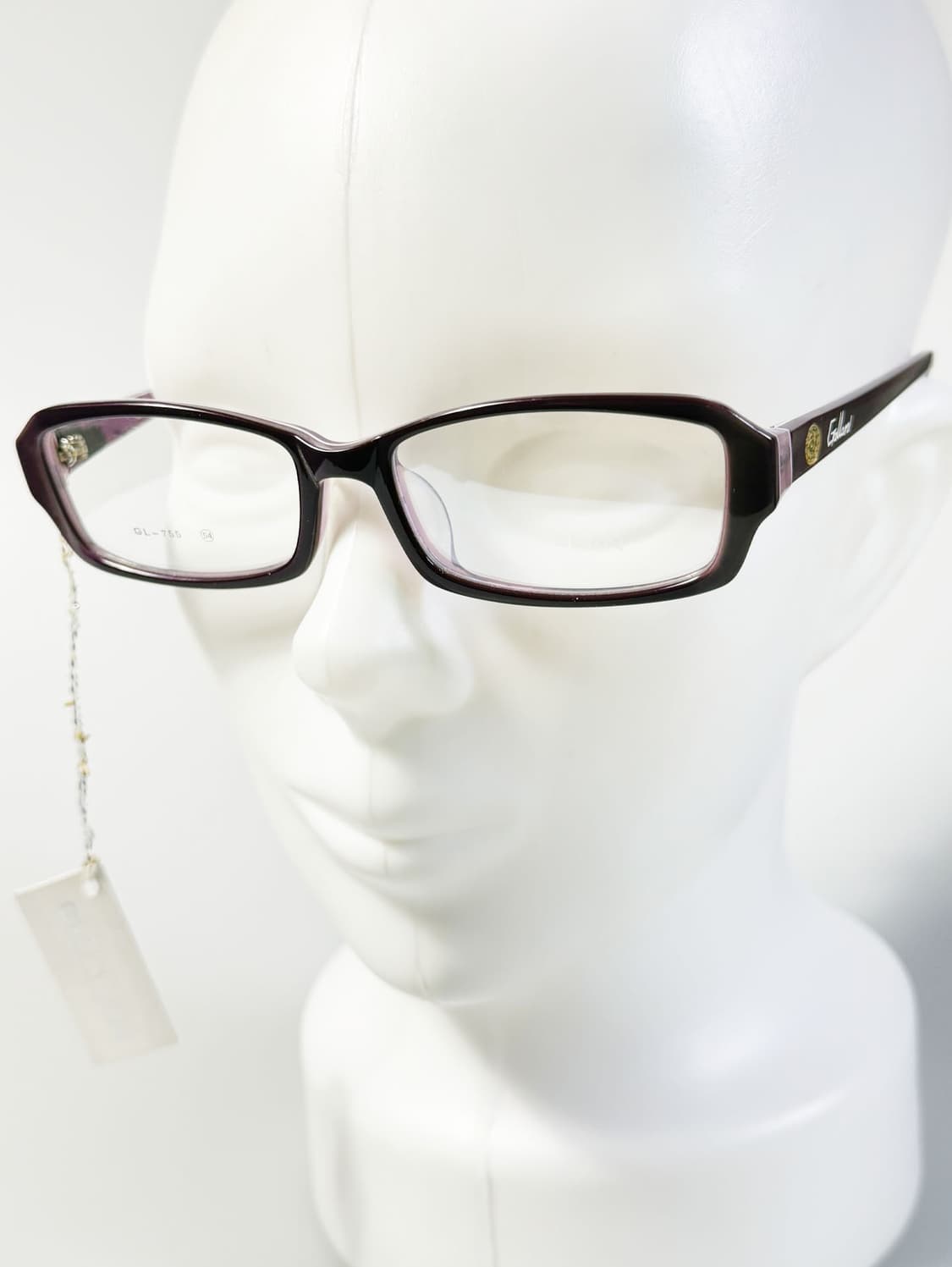 GALLAN 퍼플 뿔테 스퀘어 프레임 빈티지 안경 상품이미지8
