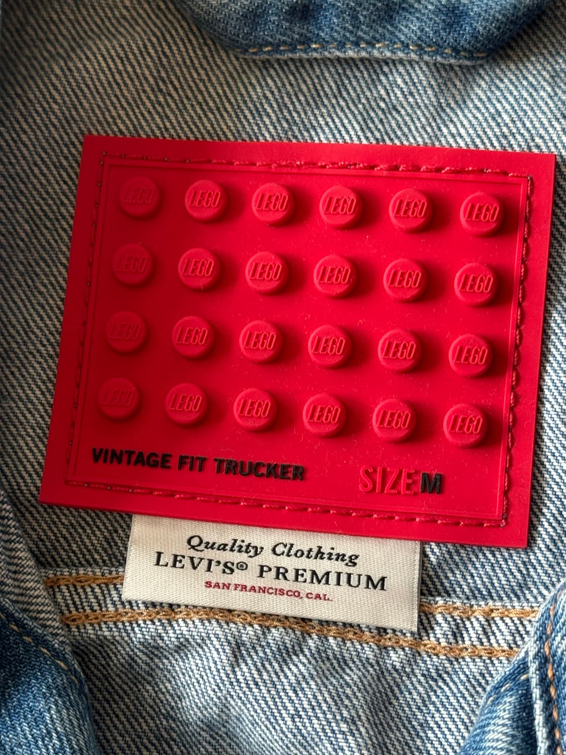[M] 리바이스x레고 콜라보 트러커 자켓 판매해요 상품이미지5