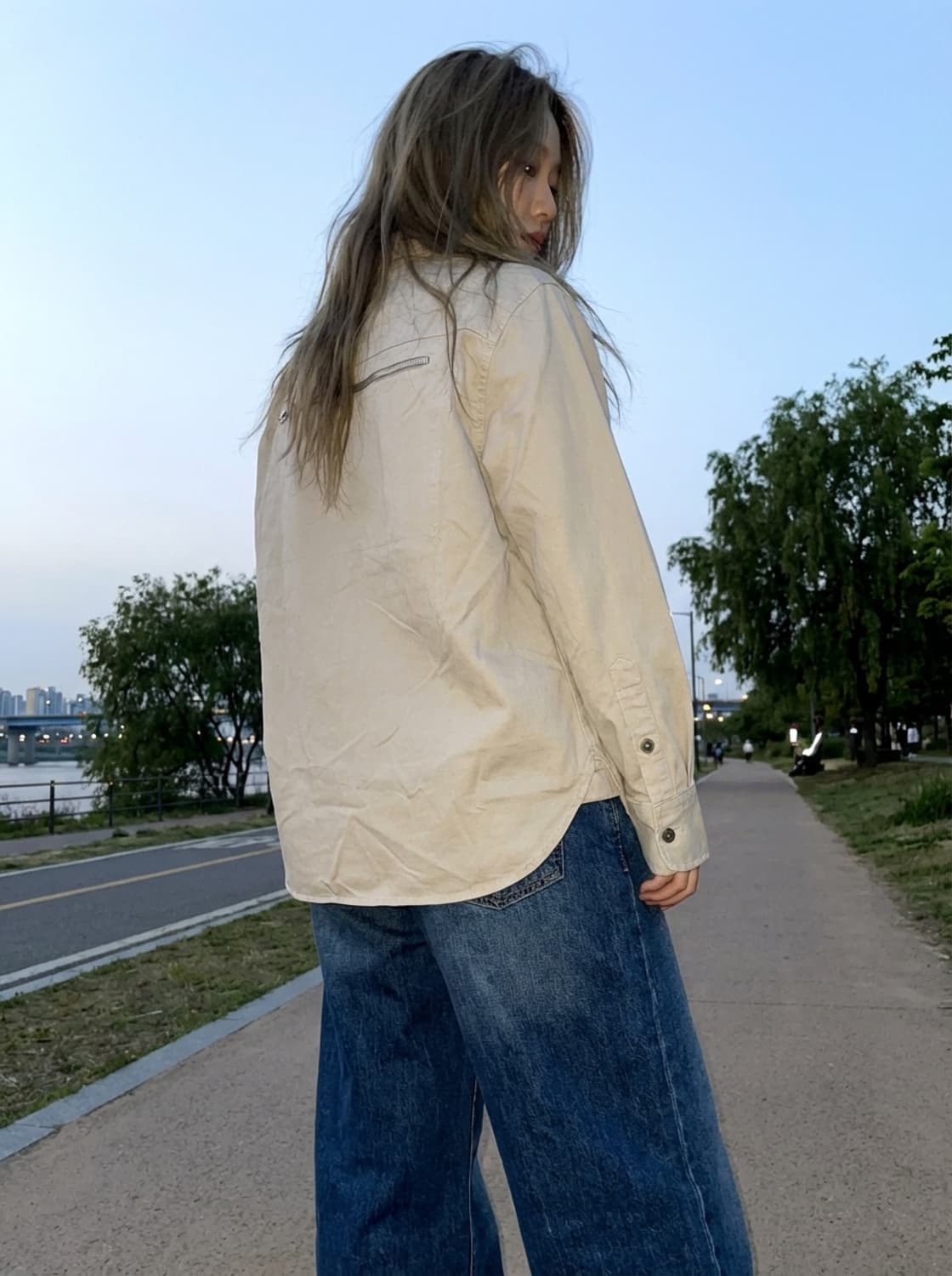 디젤 S-ROOM 코튼 오버셔츠 상품이미지1