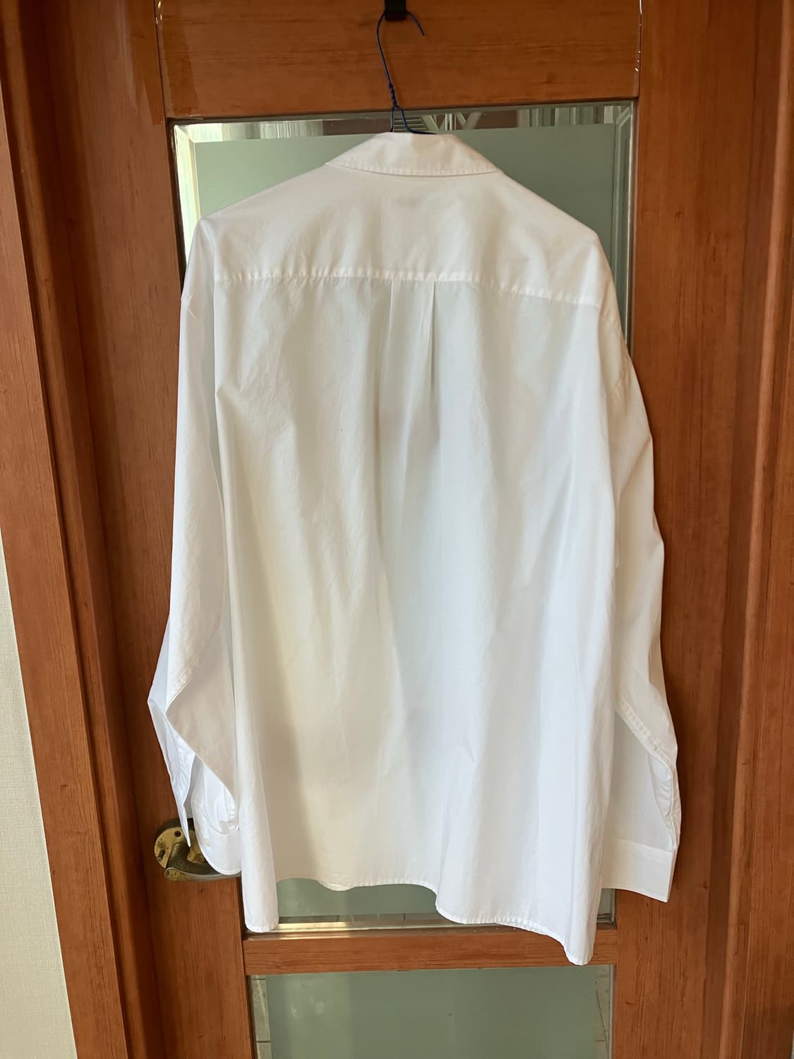 유니클로 C 브로드클로스 오버사이즈 셔츠 XL 상품이미지3