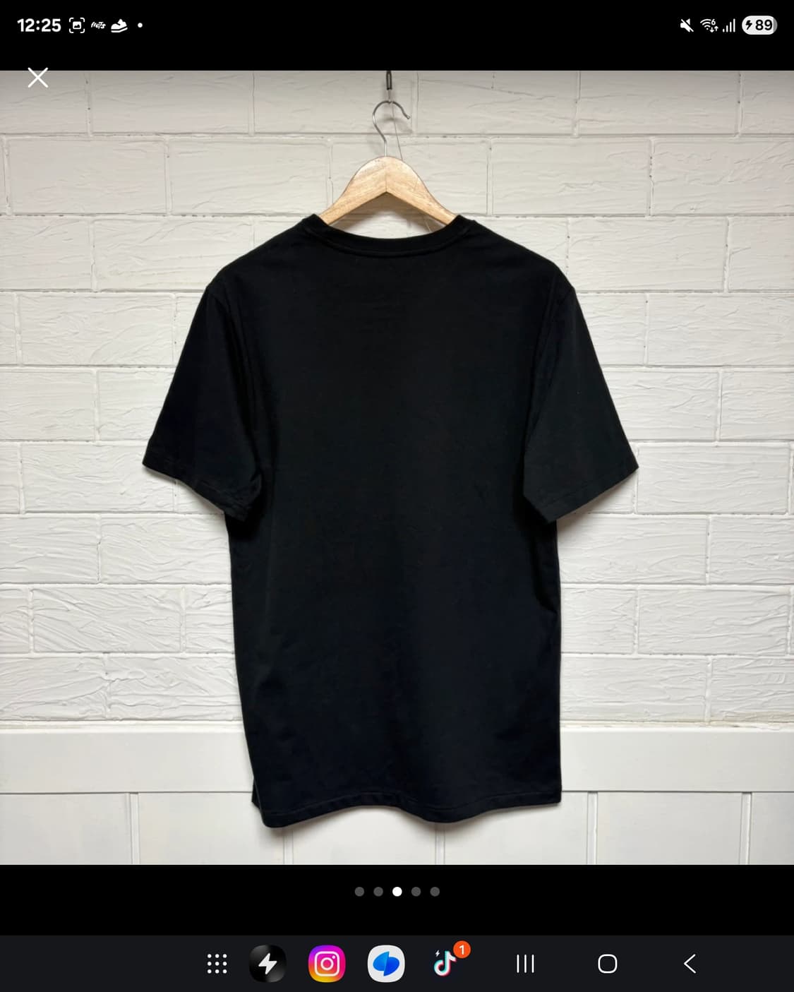 폴로 랄프로렌 블랙반팔티 XL 상품이미지3