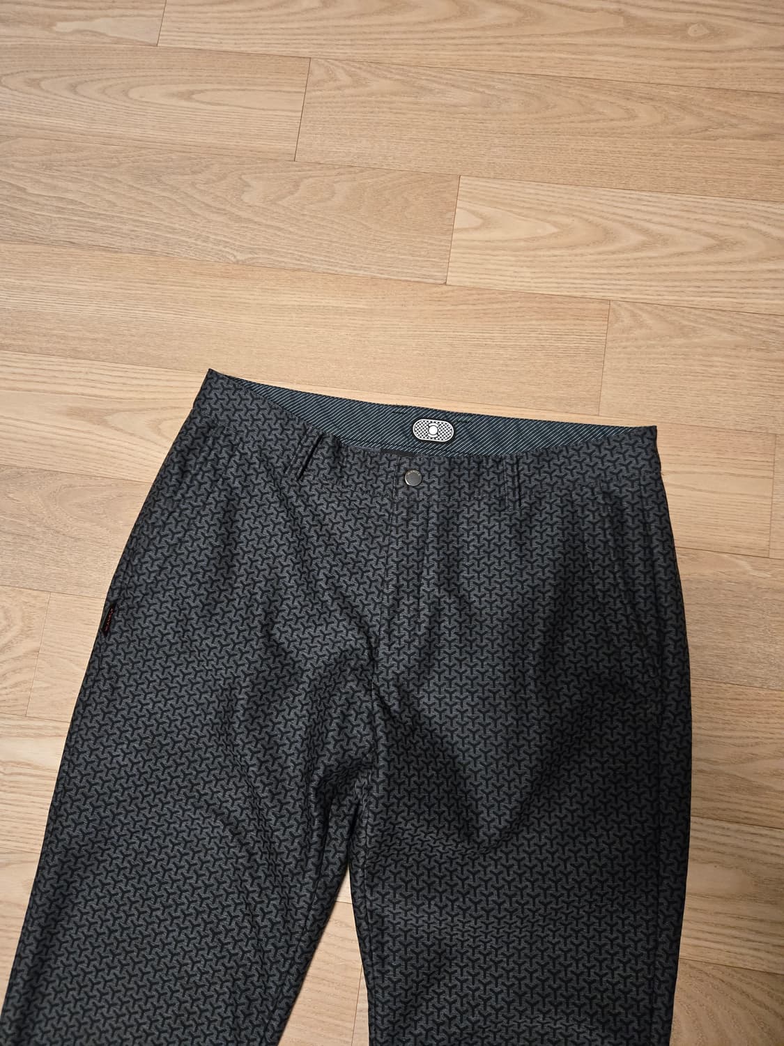 [82] 와이드앵글 남성 골프 기모 바지 상품이미지2