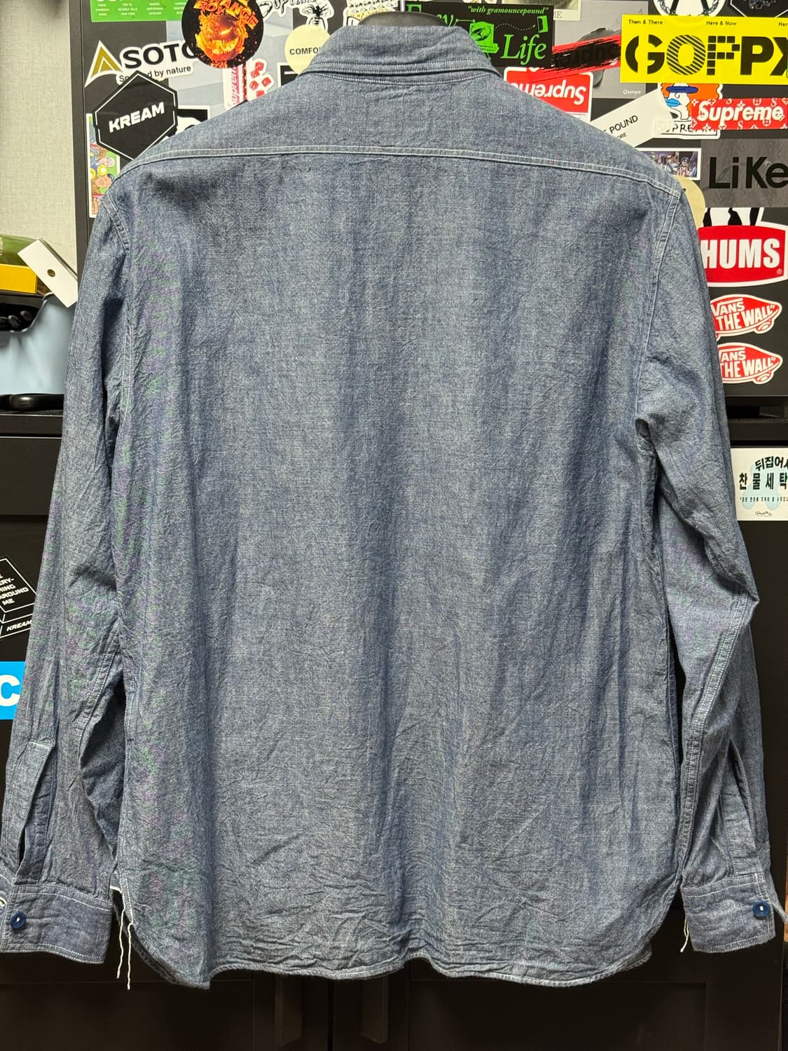 버즈릭슨 샴브레이 셔츠 16-16 1/2 상품이미지2