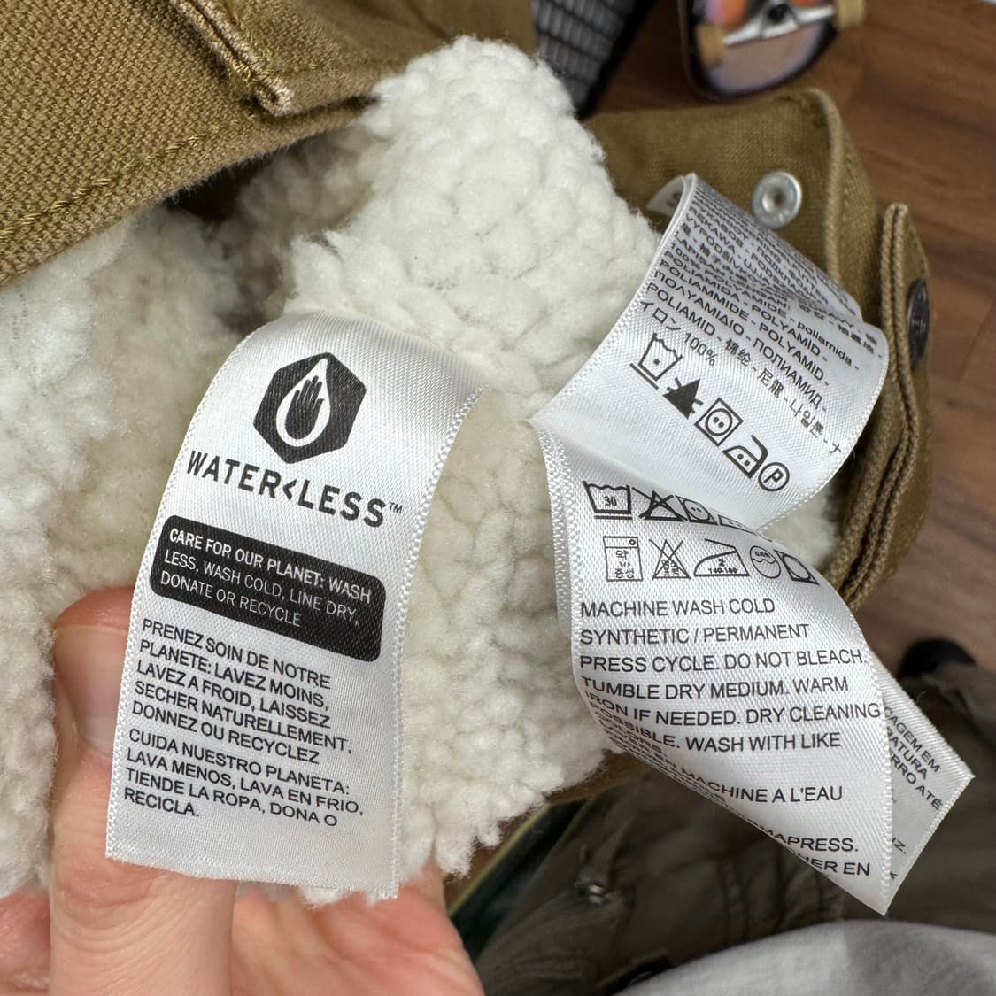 리바이스 타입 3 쉐르파 트러커 자텟 베이지 상품이미지7