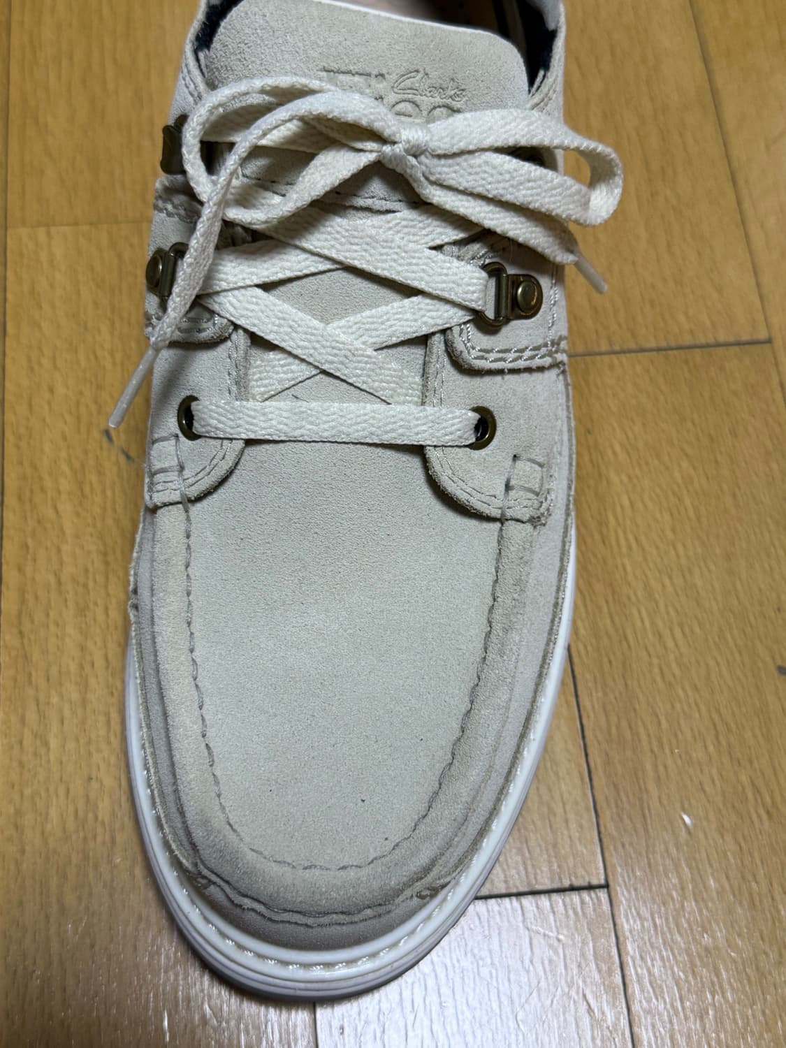 클락스 로니 피그 에잇 스트리트 선덜랜드 베이지 아이보리 구동화 275 상품이미지8