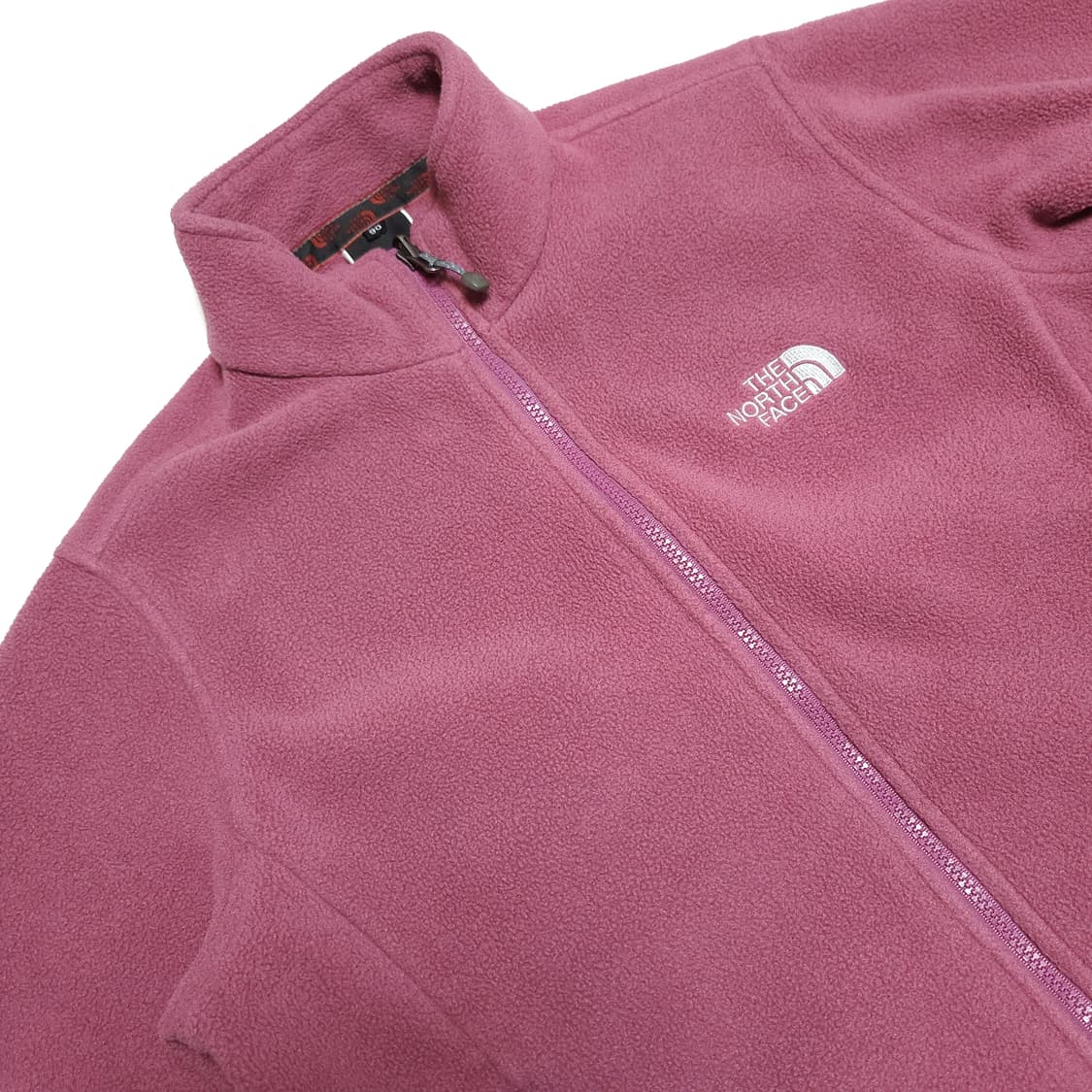 노스페이스 우먼 폴라 플리스 집업 자켓 라즈베리 상품이미지4