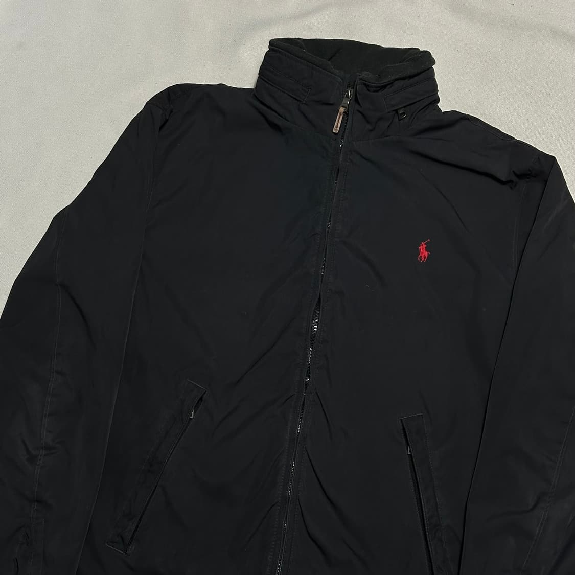 M 폴로랄프로렌 블랙 폴리쉘 페리 자켓 상품이미지1