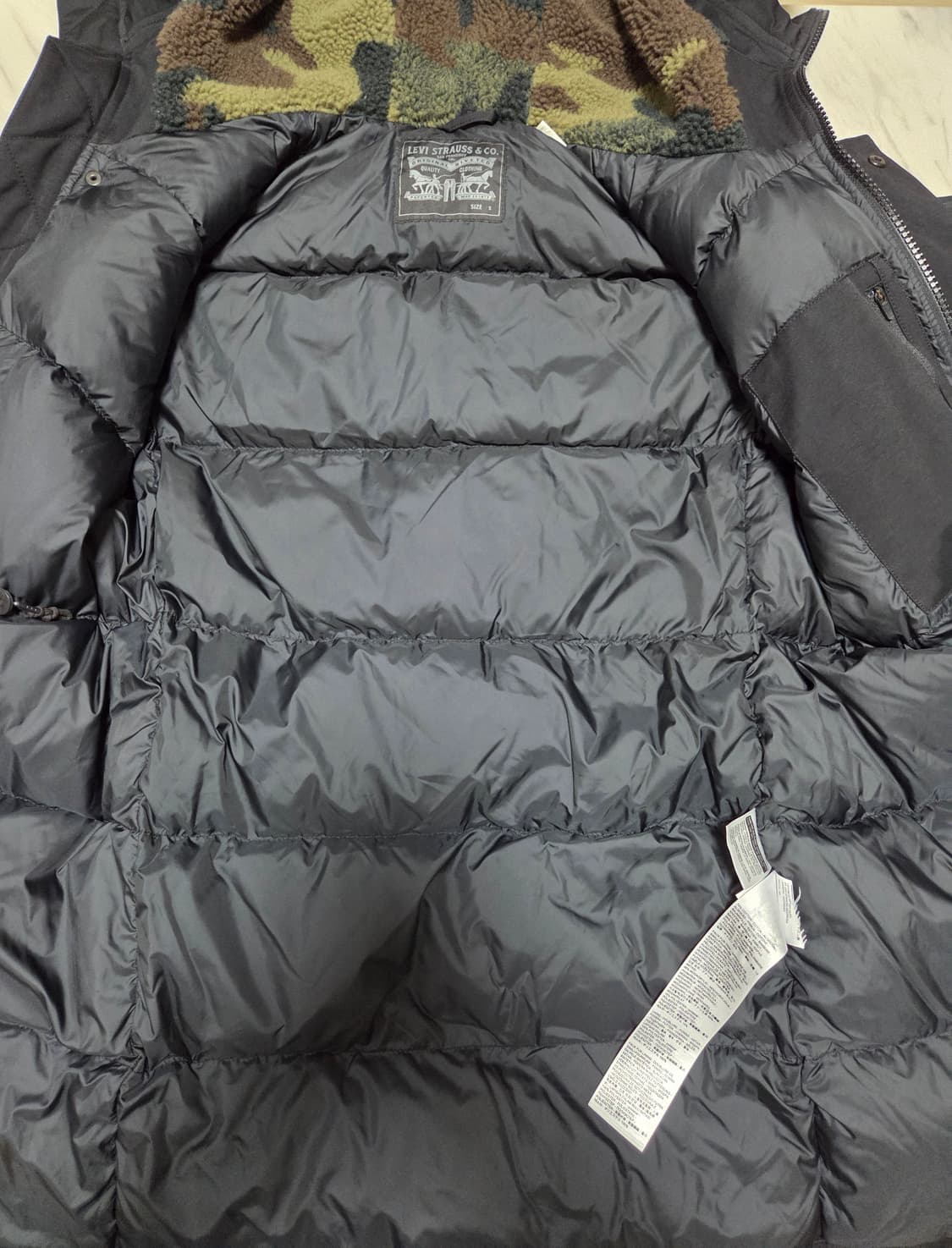 리바이스 헤비다운 야상 점퍼 상품이미지6