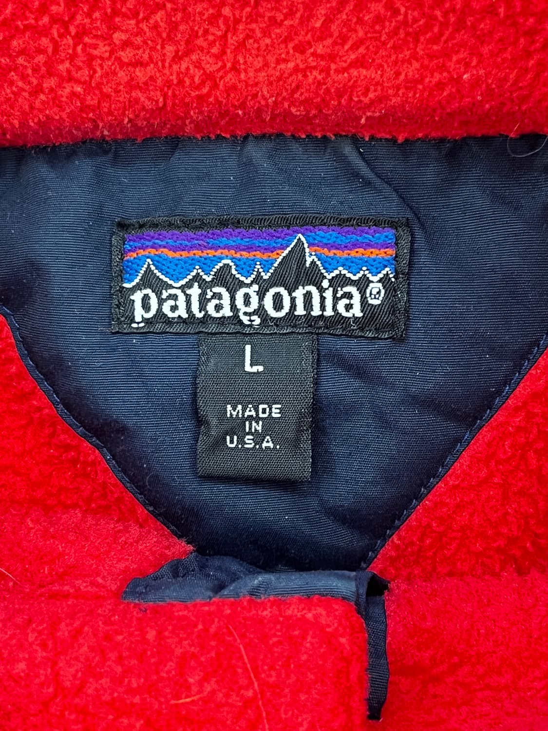 [L] 90s usa 파타고니아 신칠라 버튼 풀오버 상품이미지4