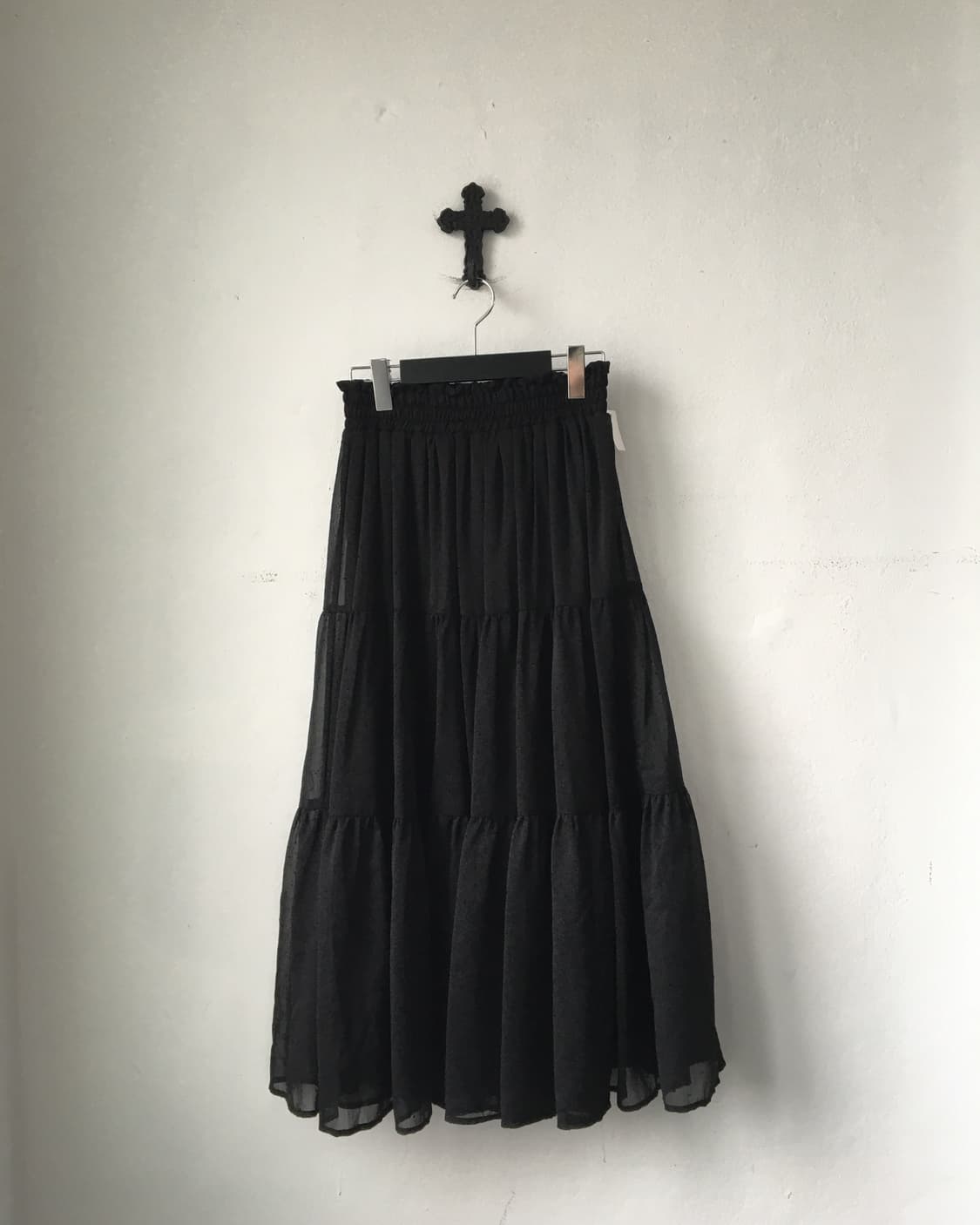Layer long skirt 상품이미지1