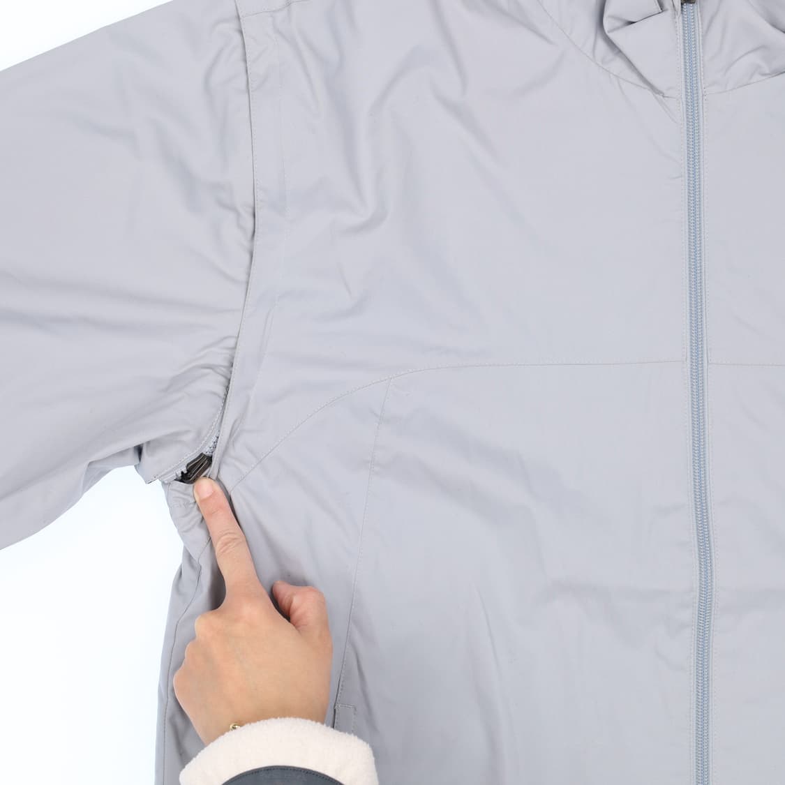 [L] 나이키 올드스쿨 빈티지 바람막이 자켓(팔탈부착) 1230H1 상품이미지3