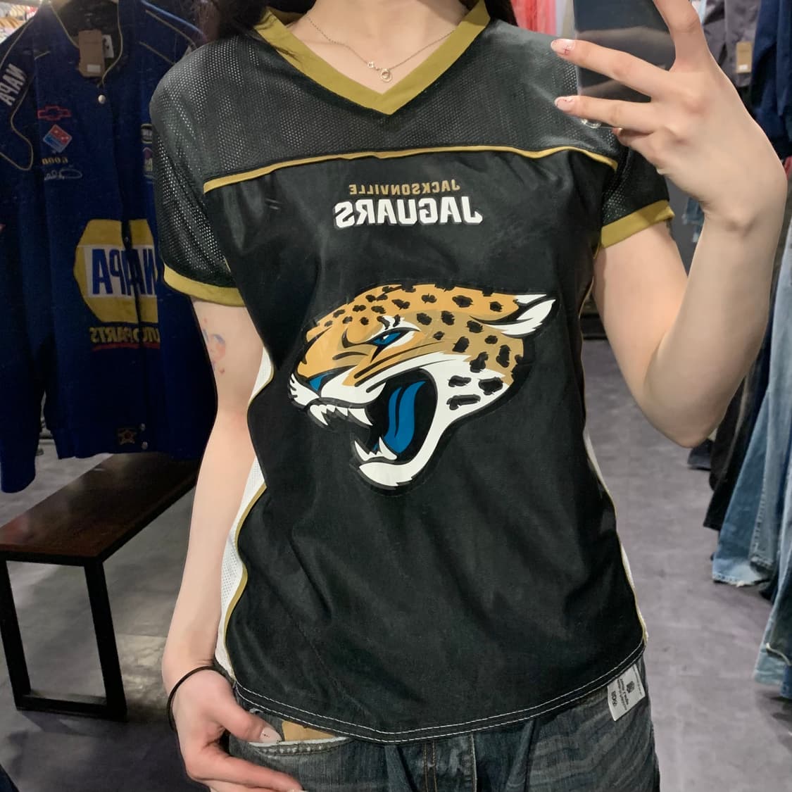 [IM] NFL 재규어스 플래그 풋볼 메쉬 반팔 져지 상품이미지6