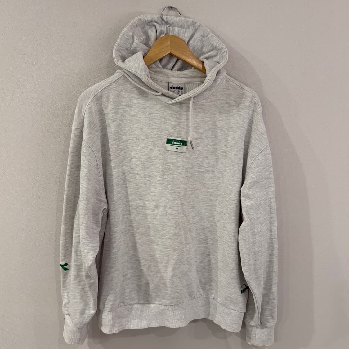 디아도라 후드티 라이트 그레이 90 상품이미지1