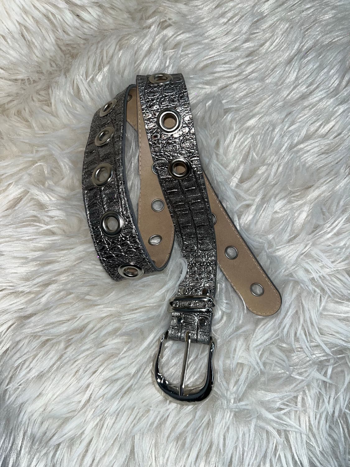 Japan Vintage Silver Belt 상품이미지1