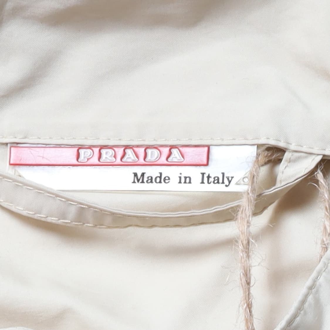 프라다 90's Prada Polyester Windbreaker 
 상품이미지8