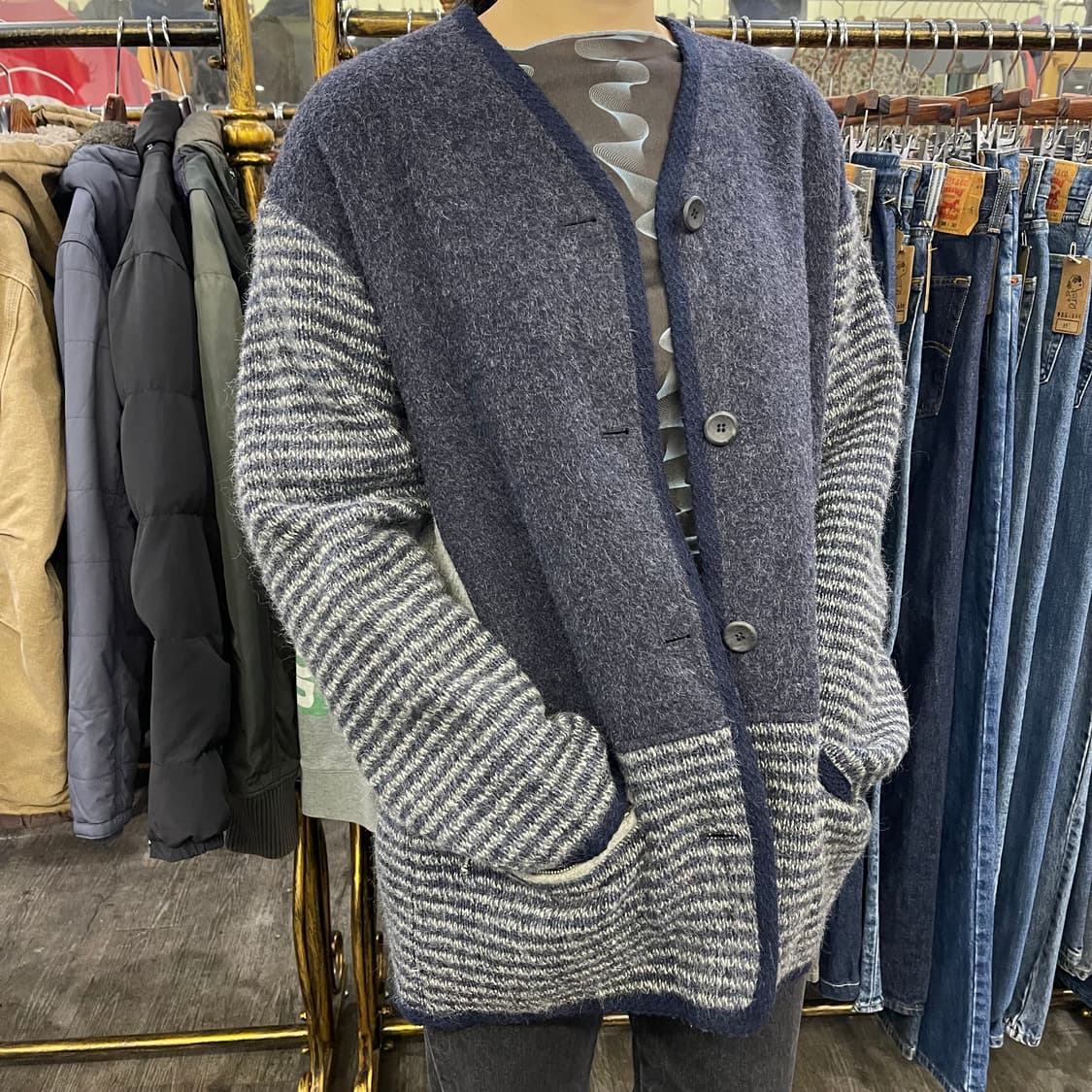 USA vintage cardigan 상품이미지2