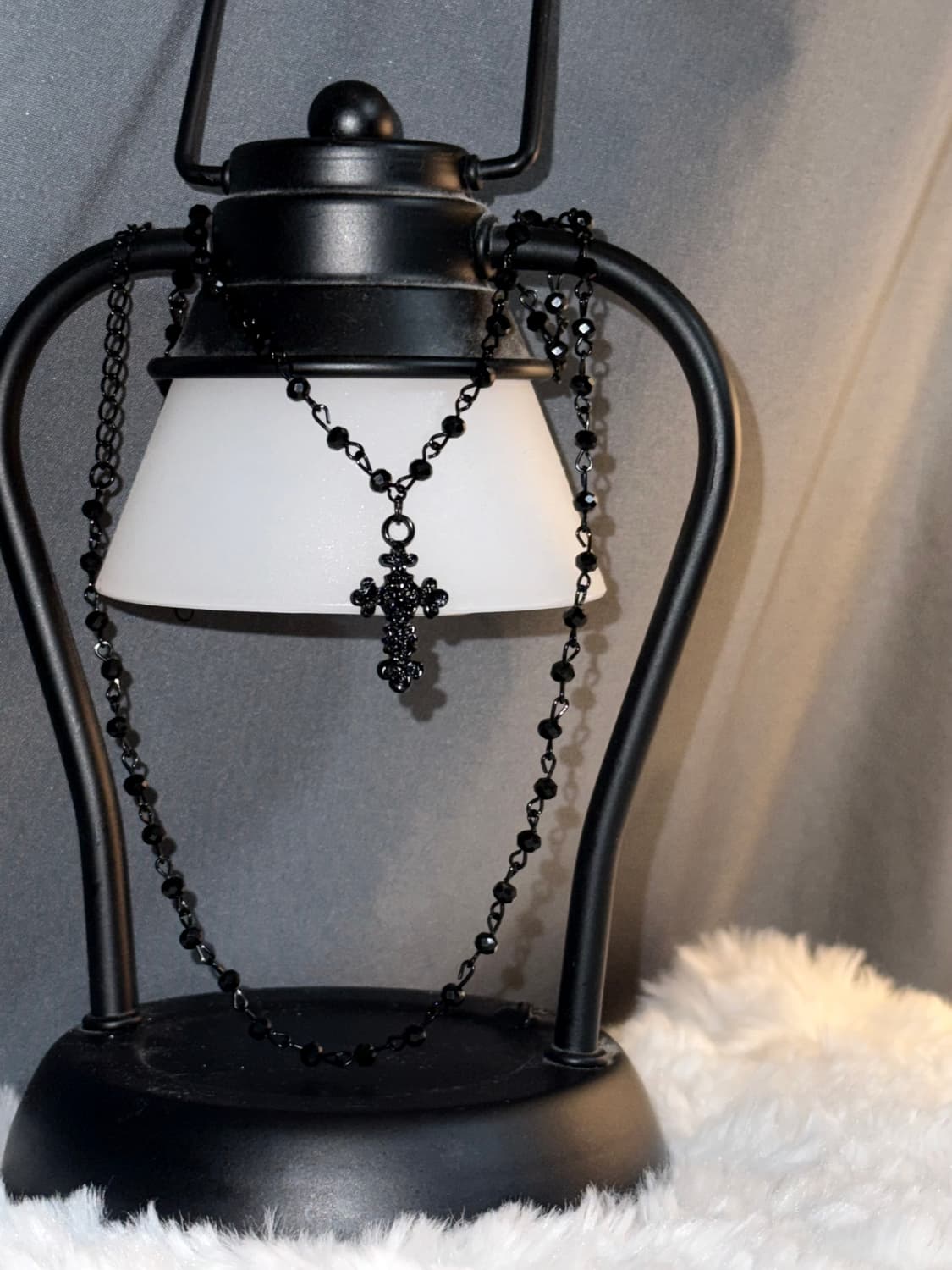 NOIR CROSS NECKLACE 상품이미지3