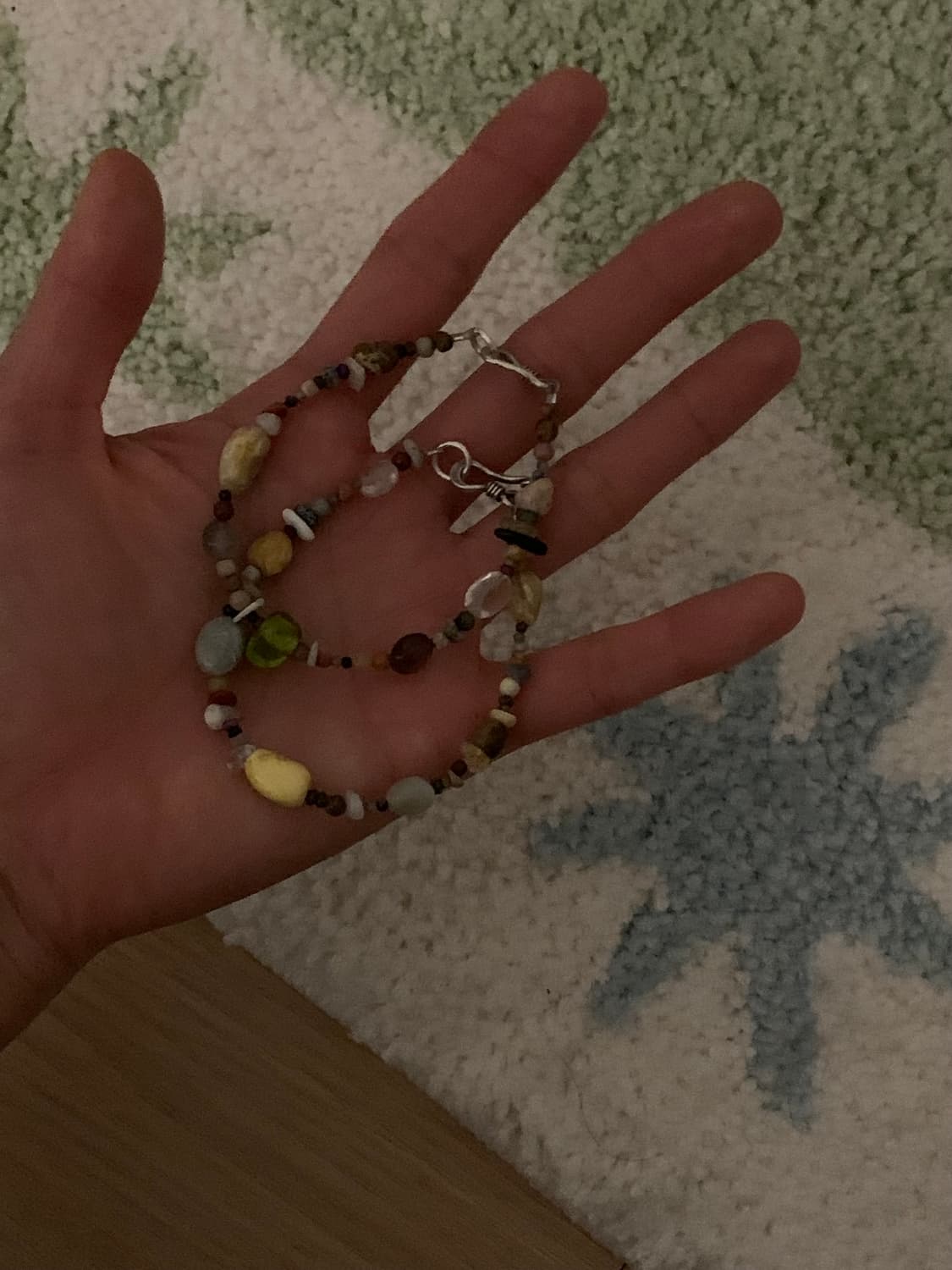 그린올리브하우스 석기시대 팔찌 ㅡ 노랑 상품이미지4