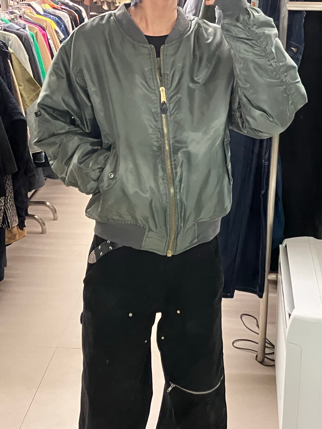 로스코 ma-1 봄버자켓 XL 상품이미지6