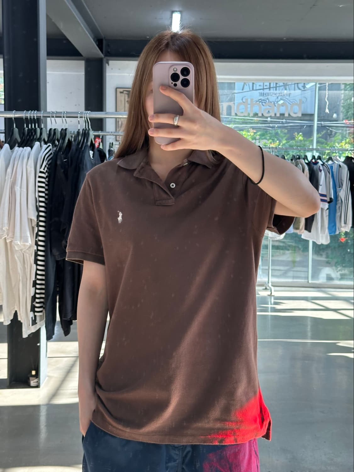 폴로랄프로렌 포니 Pk반팔티 브라운 상품이미지1