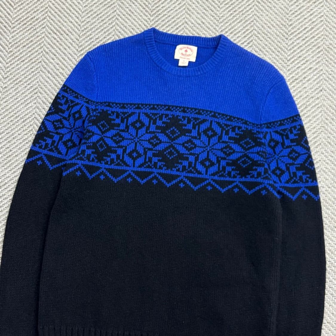 브룩스브라더스 눈꽃 울 니트 v1863 상품이미지3