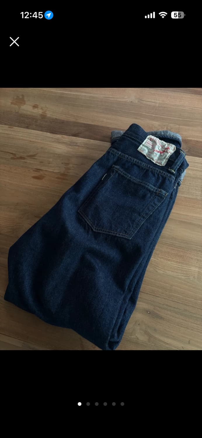 오어슬로우orslow 셀비지 데님 S 상품이미지1