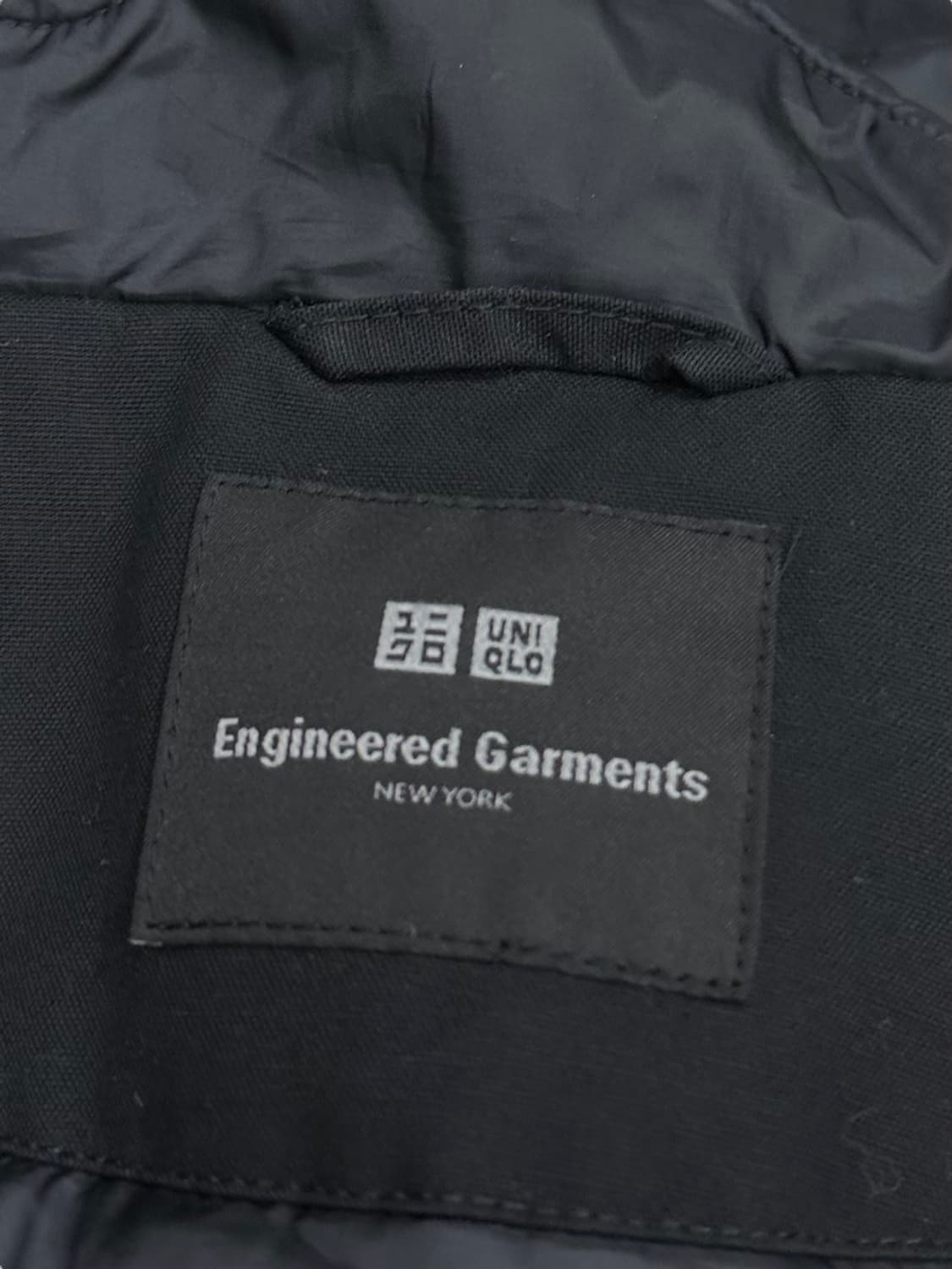 엔지니어드가먼츠 X 유니클로 유틸리티자켓 블랙 (L)  상품이미지7