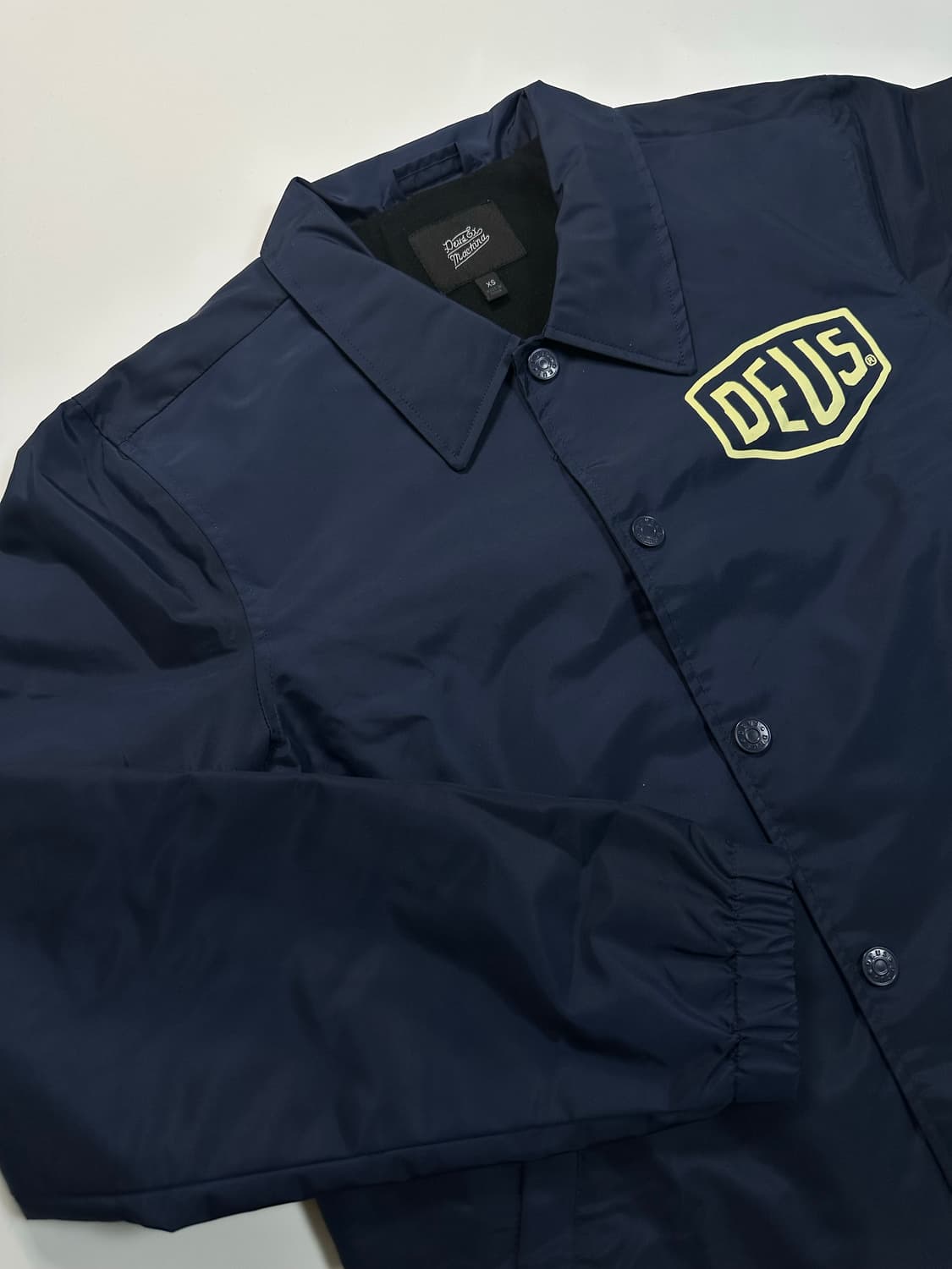 데우스 네이비 나일론 코치자켓 상품이미지1