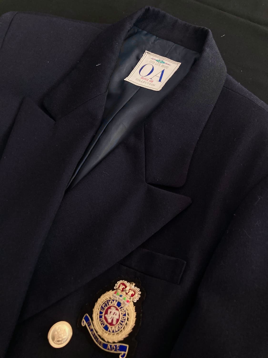 NAVY Double Breasted Jacket 상품이미지4