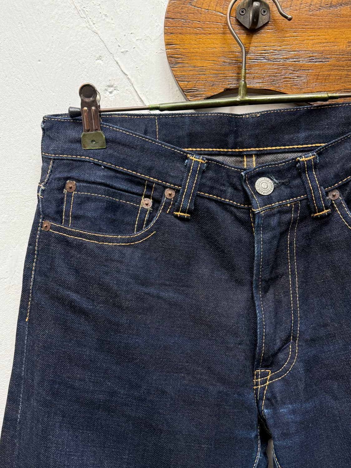 Skull Jeans 5508XX Semi Bootcut Denim Pa 상품이미지6