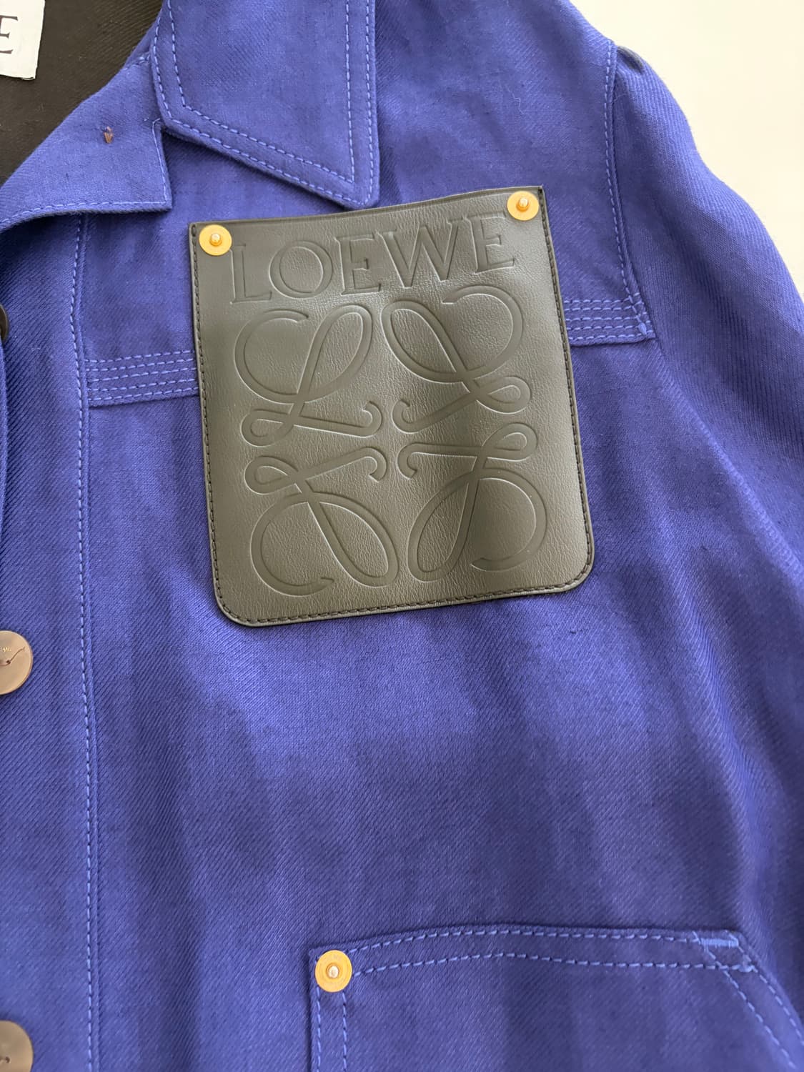 로에베 린넨 워크 셔츠 / 34사이즈 상품이미지4