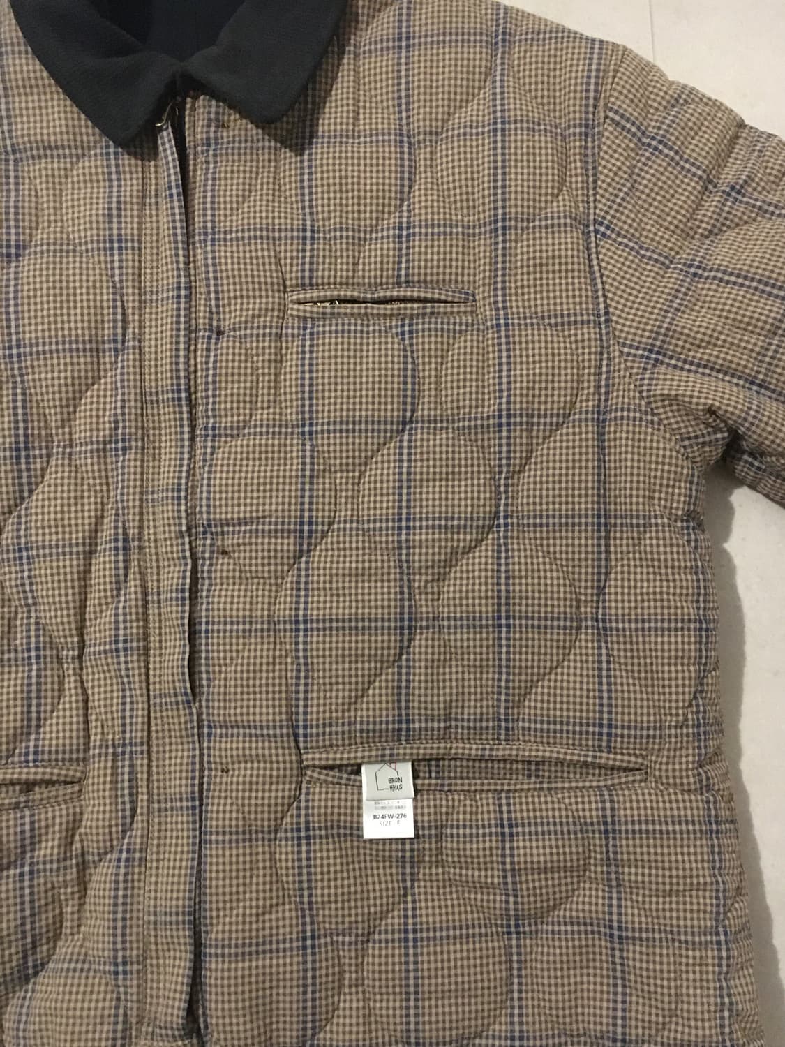 BAONHAUS-칼렌 체크 리버시블 코듀로이 점퍼 상품이미지7