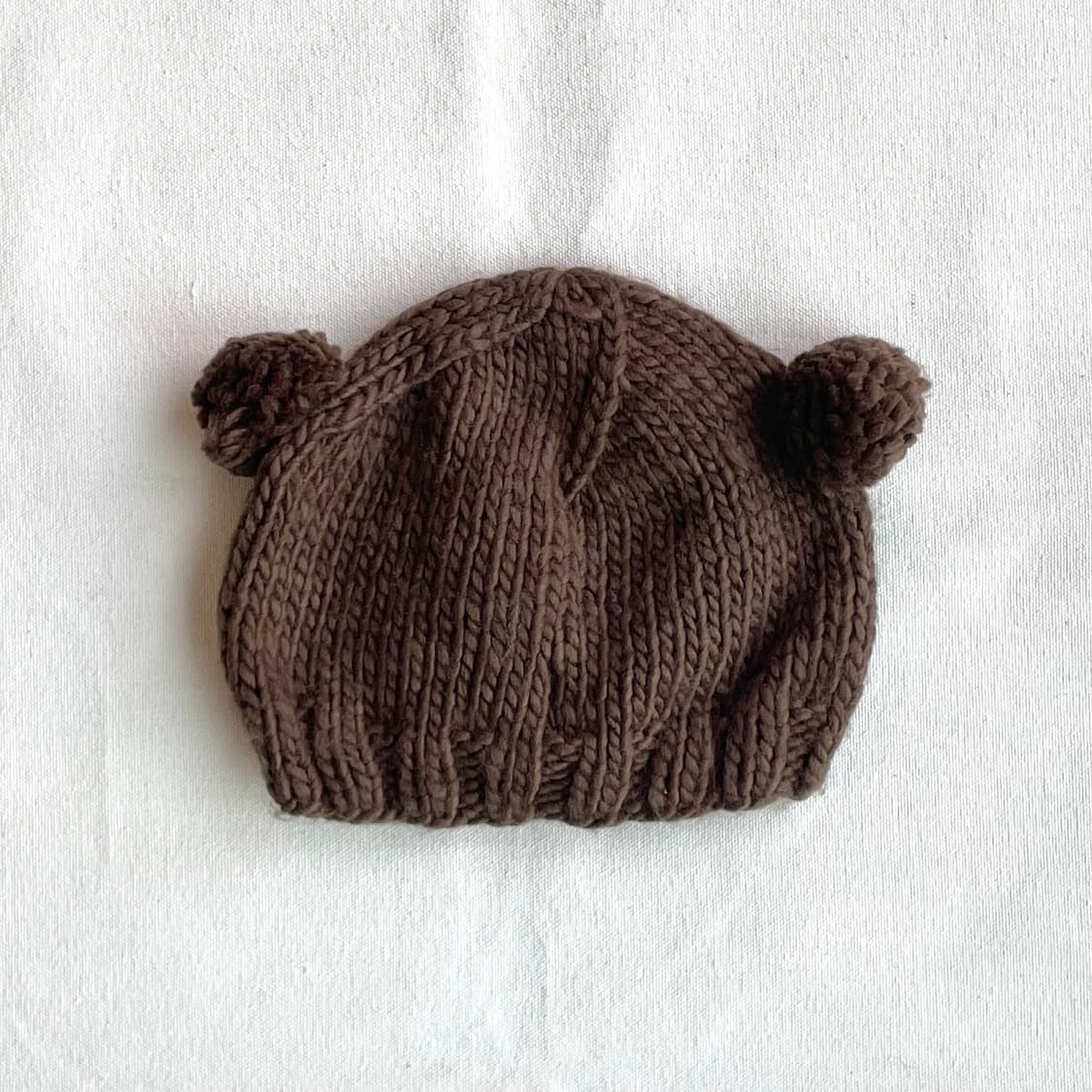 곰돌이 귀 캐릭터 니트 비니 빈티지 모자 만원샵 상품이미지2