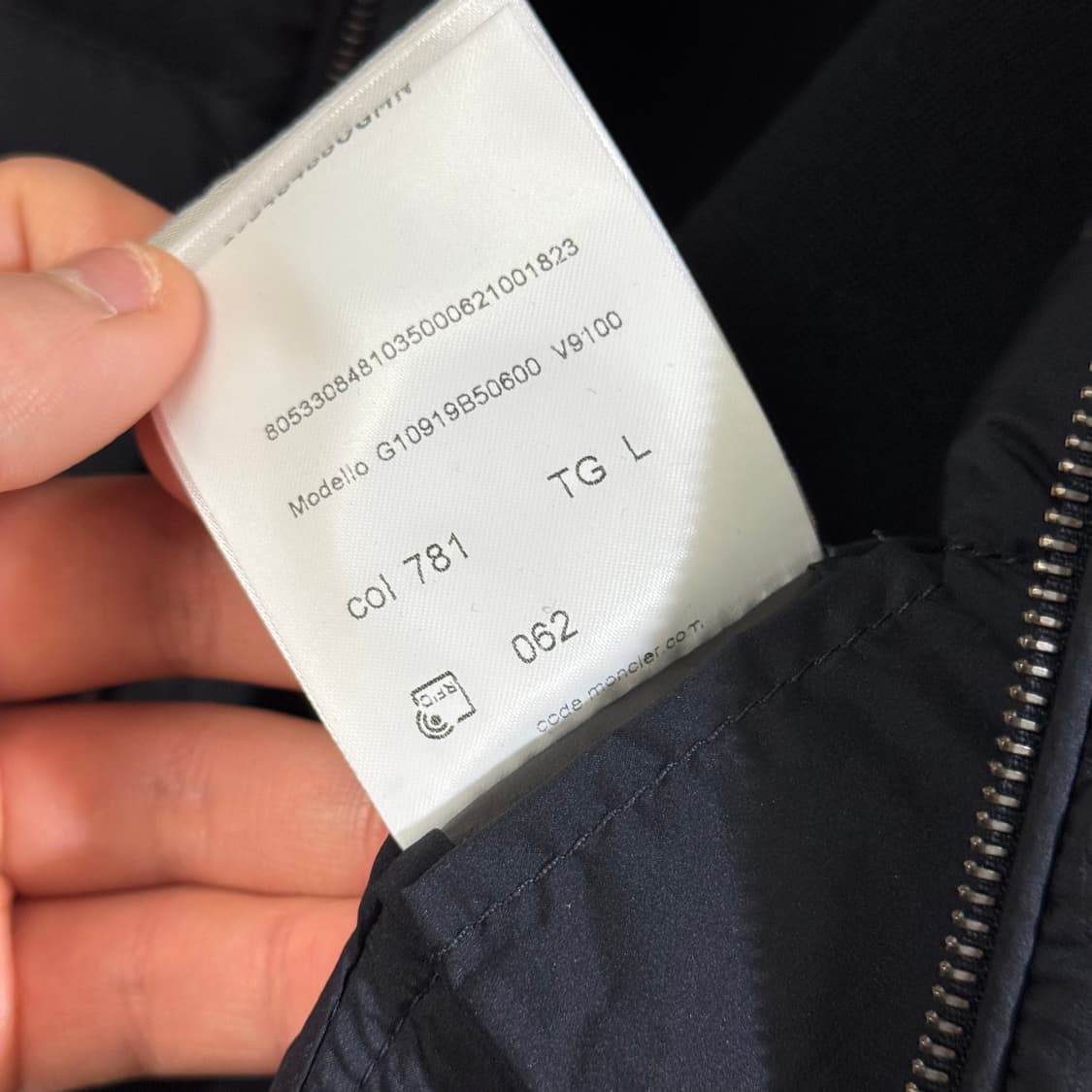 몽클레어 블랙와펜 니트패딩 L사이즈 상품이미지8