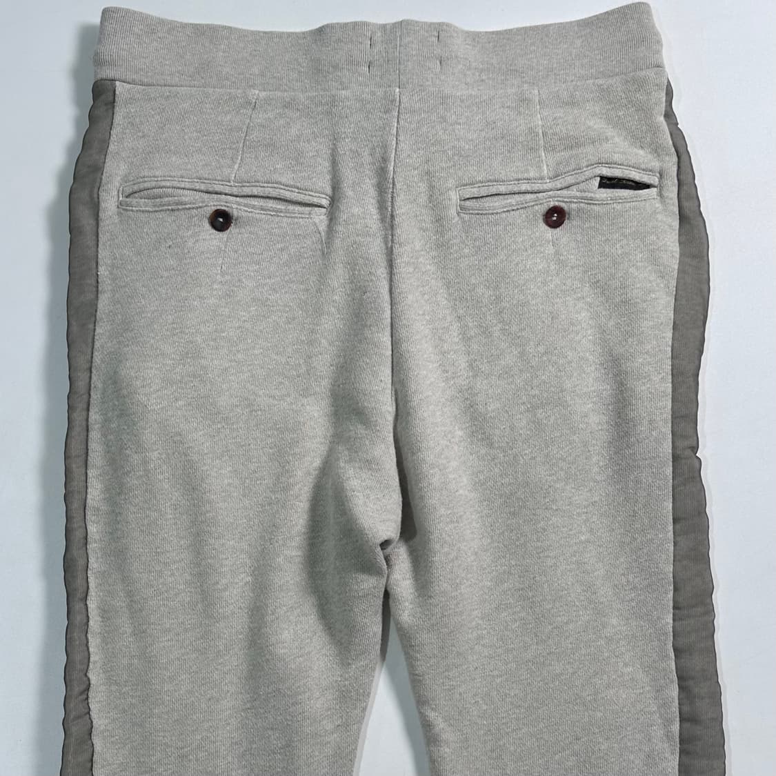 디젤 사이드 시스루디테일 스웻 팬츠 상품이미지5