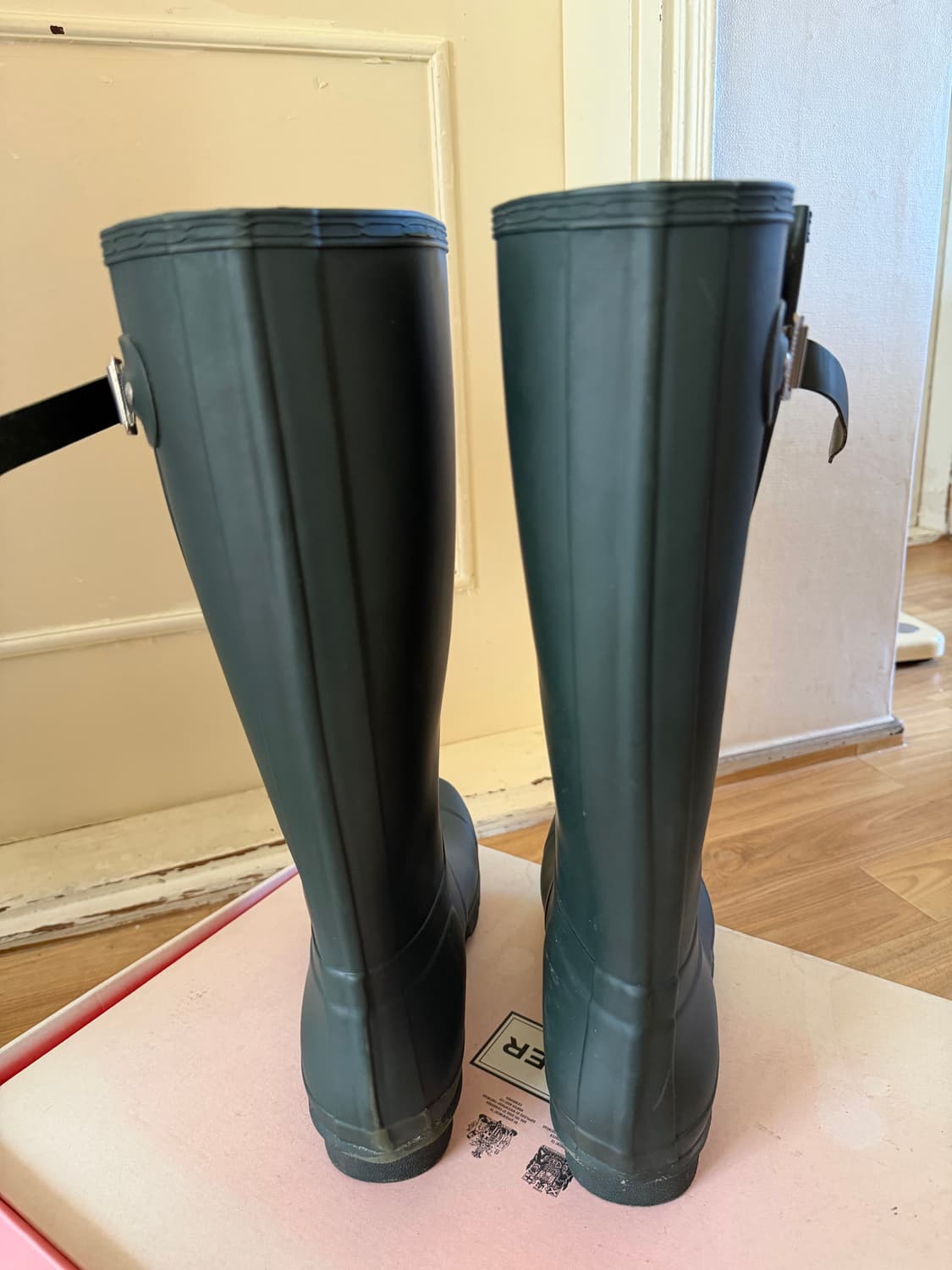 헌터 레인부츠 올리브 290 상품이미지5