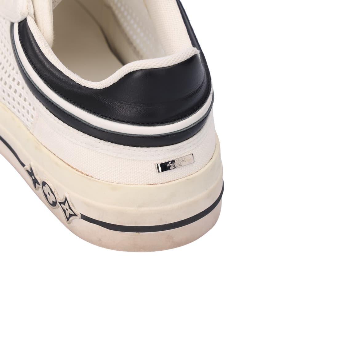 루이비통 1A5MJZ LV 스케이트 스니커즈 캔버스 화이트 5.5 상품이미지4