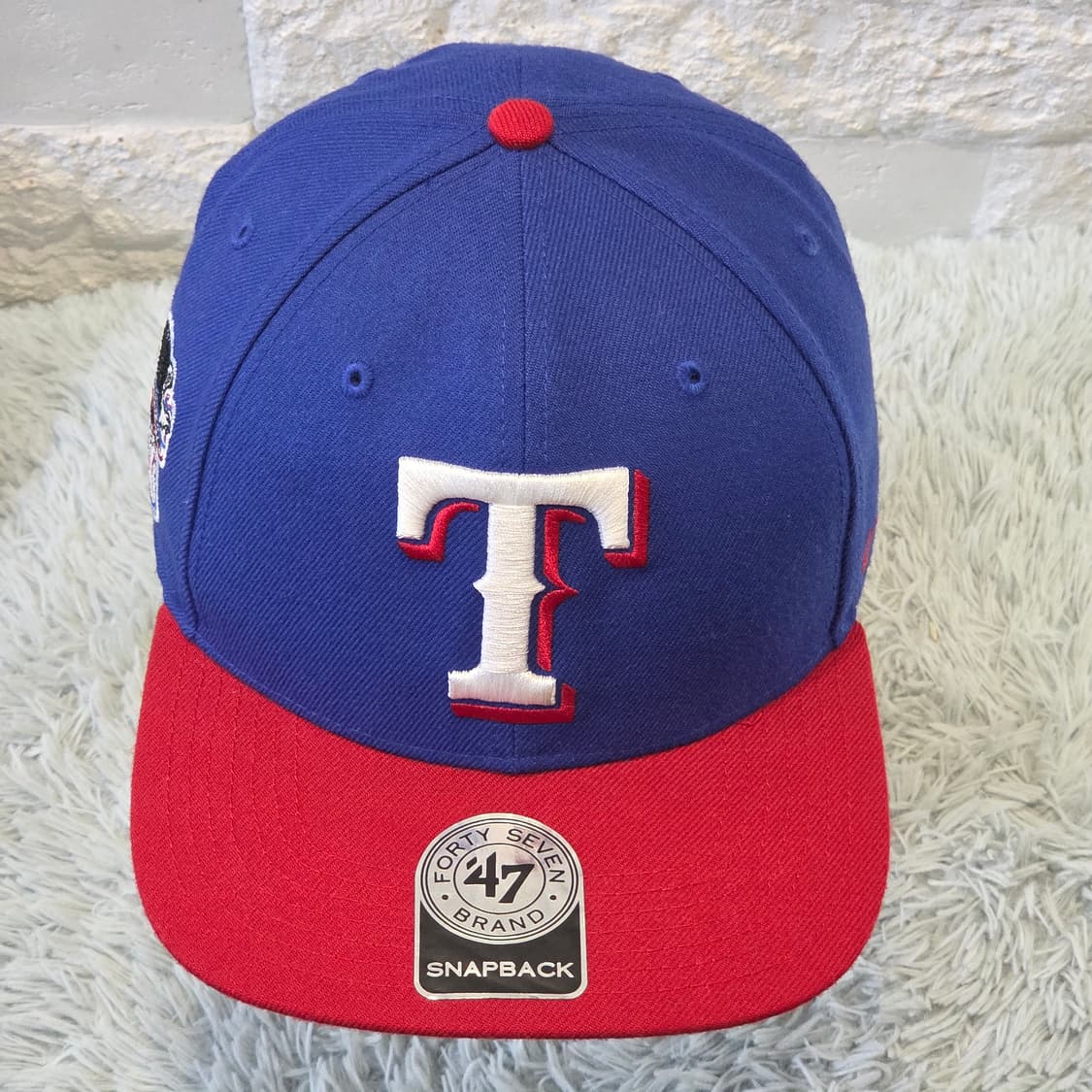p6-3:47브랜드 텍사스 레인저스 블루 스냅백 (56-60cm) 상품이미지1