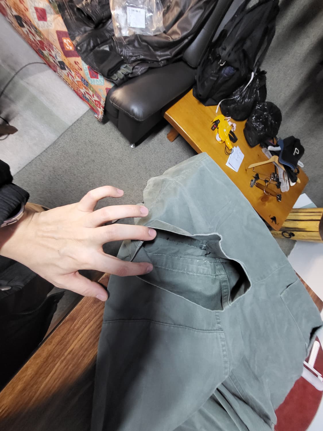 90s france airforce military pants 상품이미지6