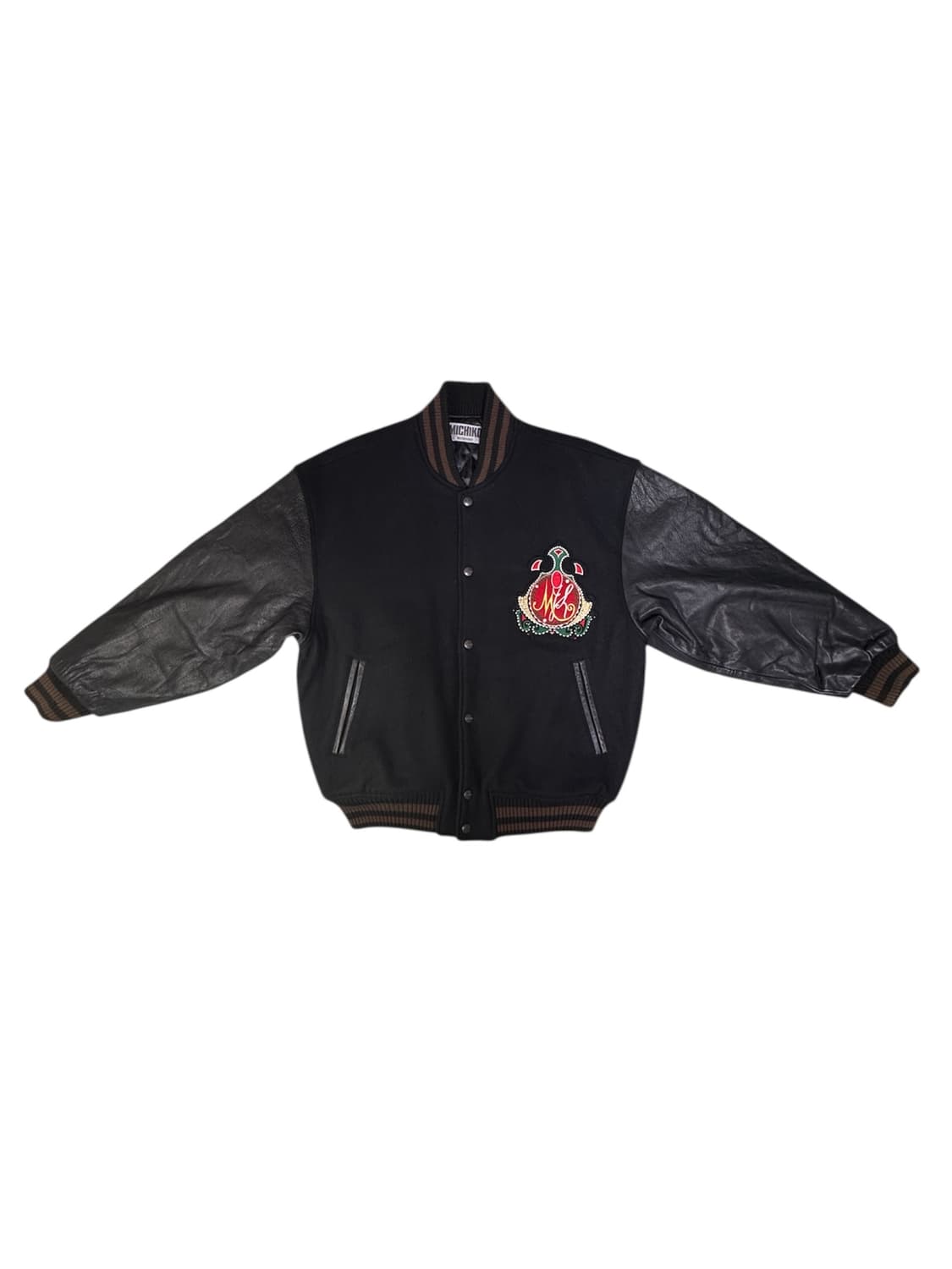 빈티지 미치코 코시노 런던 MICHIKO 바시티 스타디움 자켓 F 상품이미지1