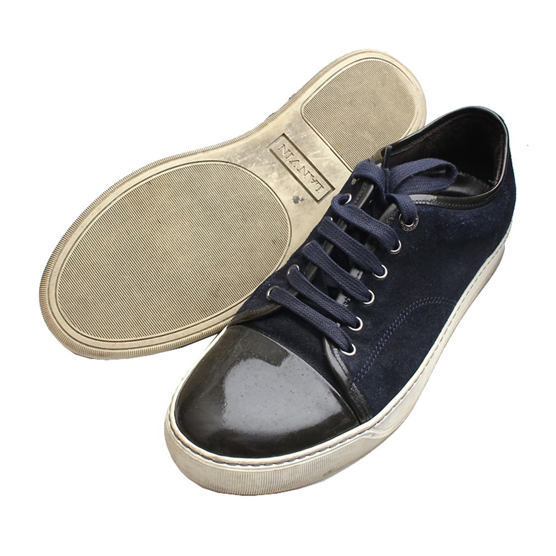 랑방 네이비 블랙 카키 남성 캡토 스니커즈 6 상품이미지3