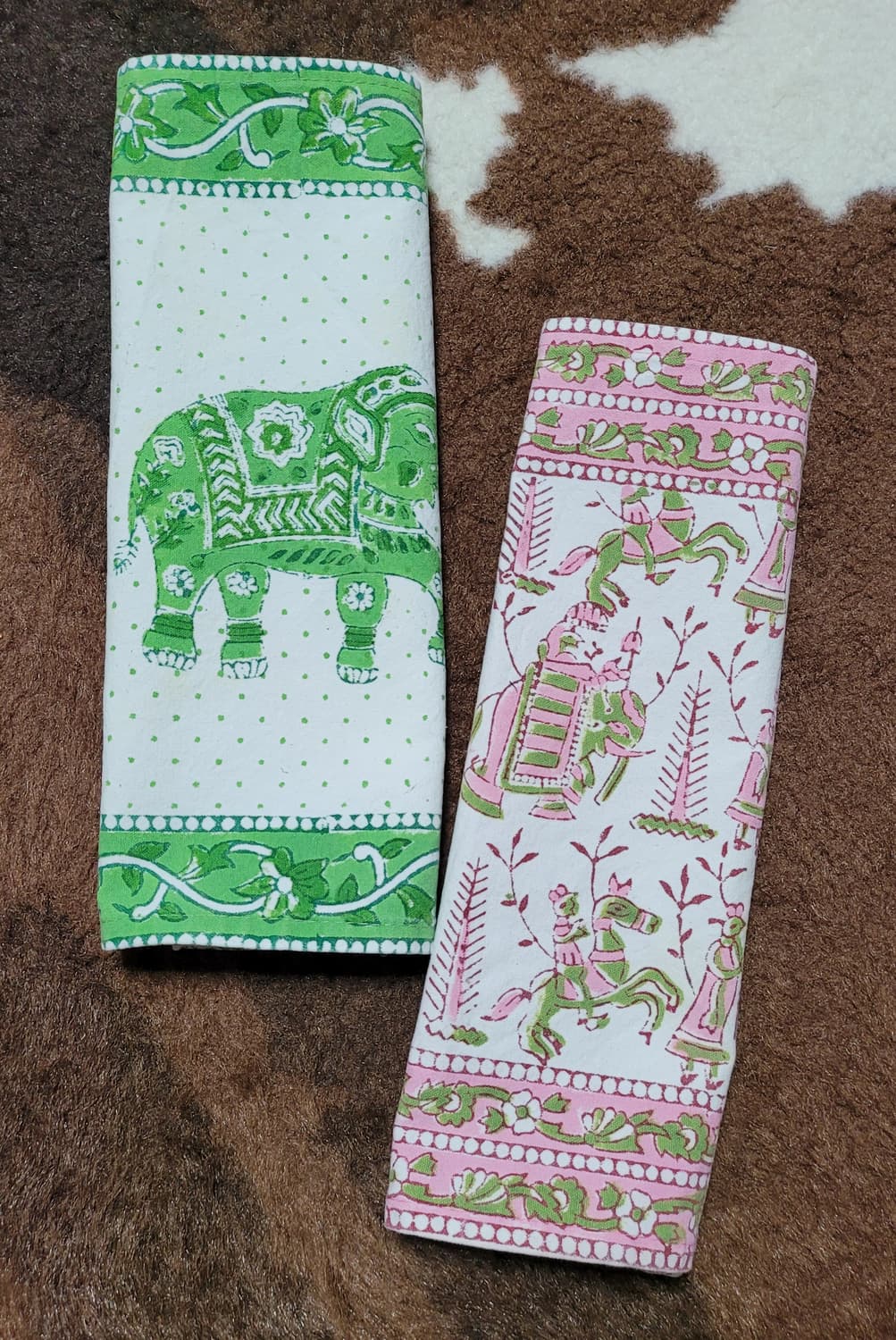 일본 빈티지 장식 패브릭 2장 1셋트(43*31) 상품이미지5