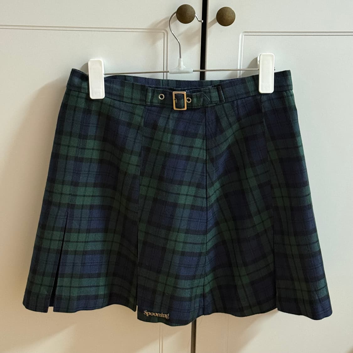 구 스푸닝 현 글로니 pin strip skirt 스트라이프 스커트 상품이미지1