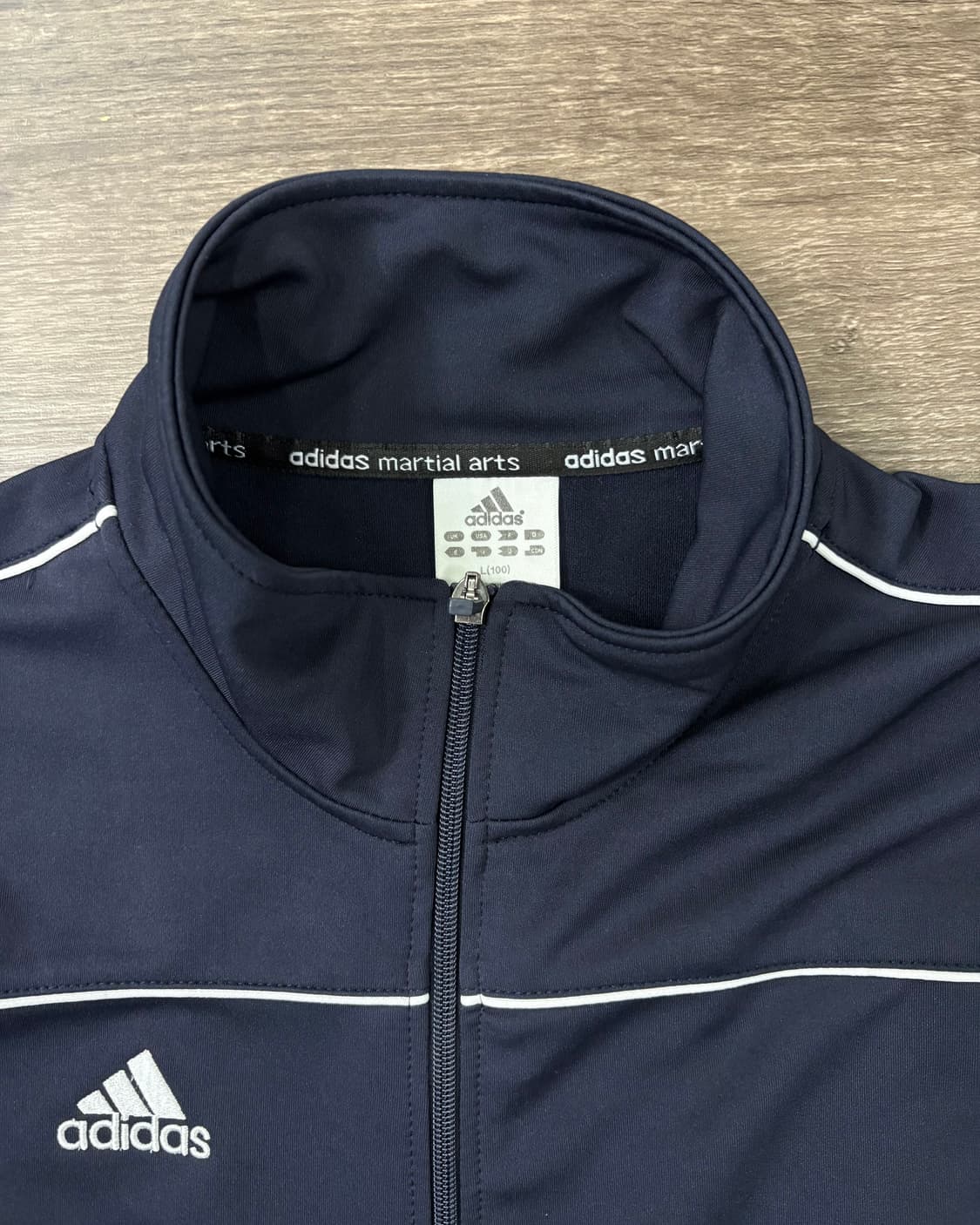 아디다스 네이비 마샬아츠 트랙탑 상품이미지2