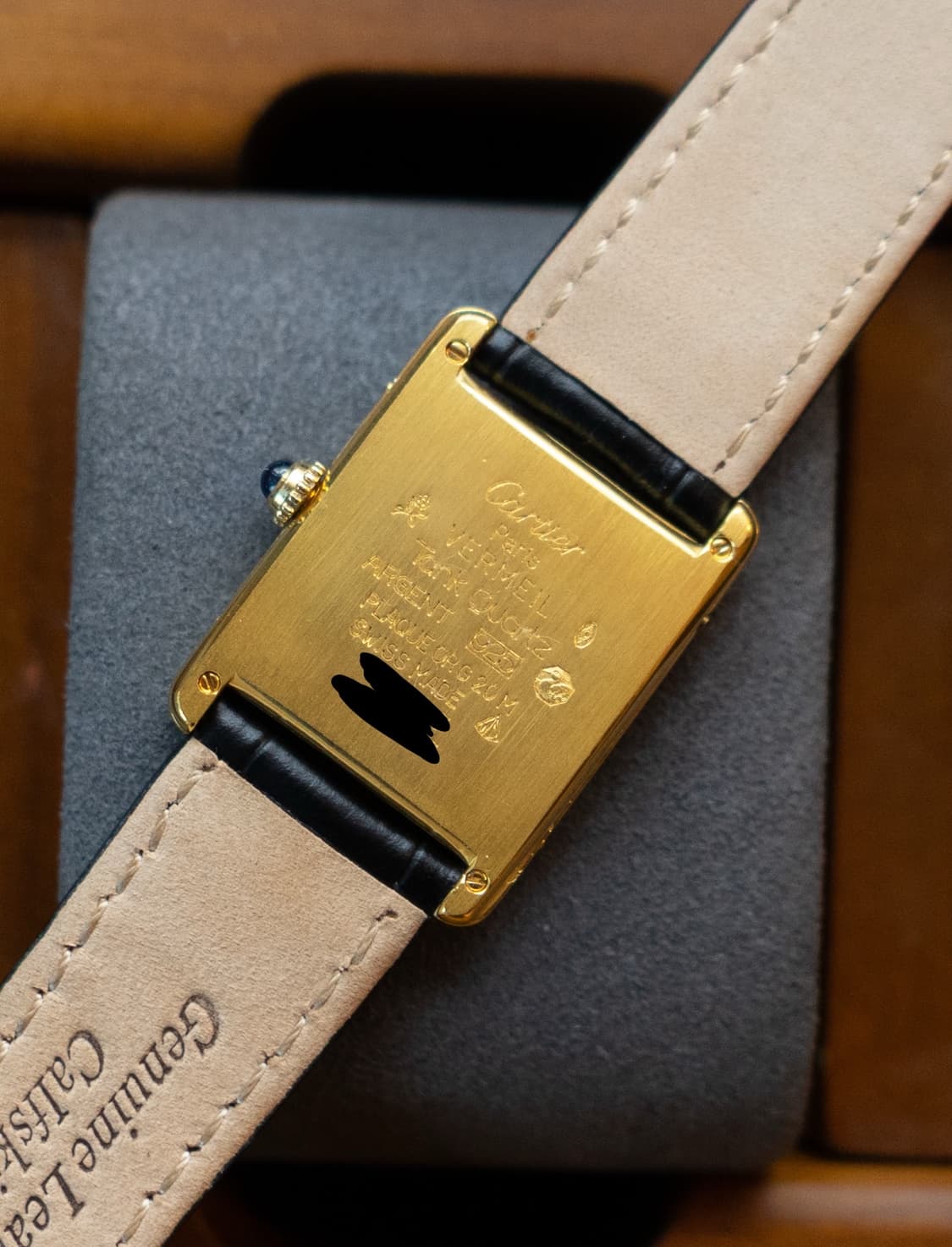 까르띠에 머스트 탱크 lm 쿼츠 빈티지 시계 상품이미지2